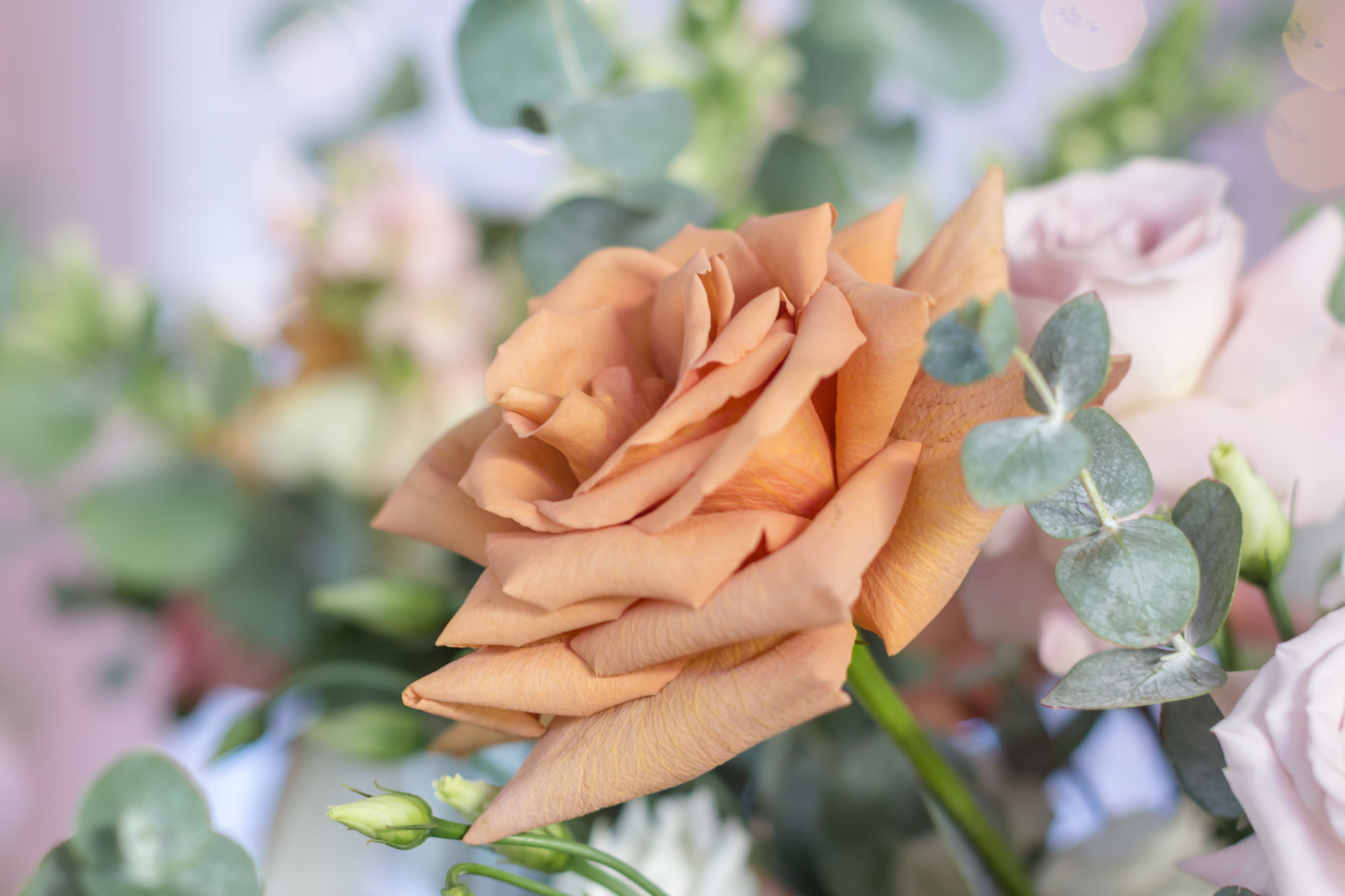 Кофейные розы, флорист Маргарита Гладкова