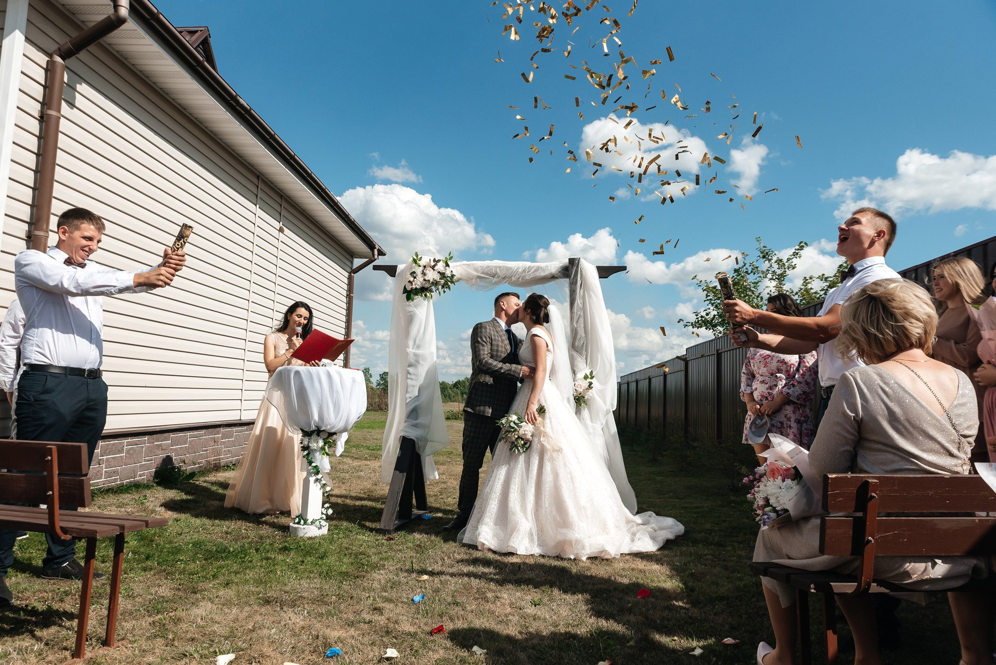 Выездная регистрация. Свадебный и семейный фотограф из Санкт-Петербурга Климов Анатолий