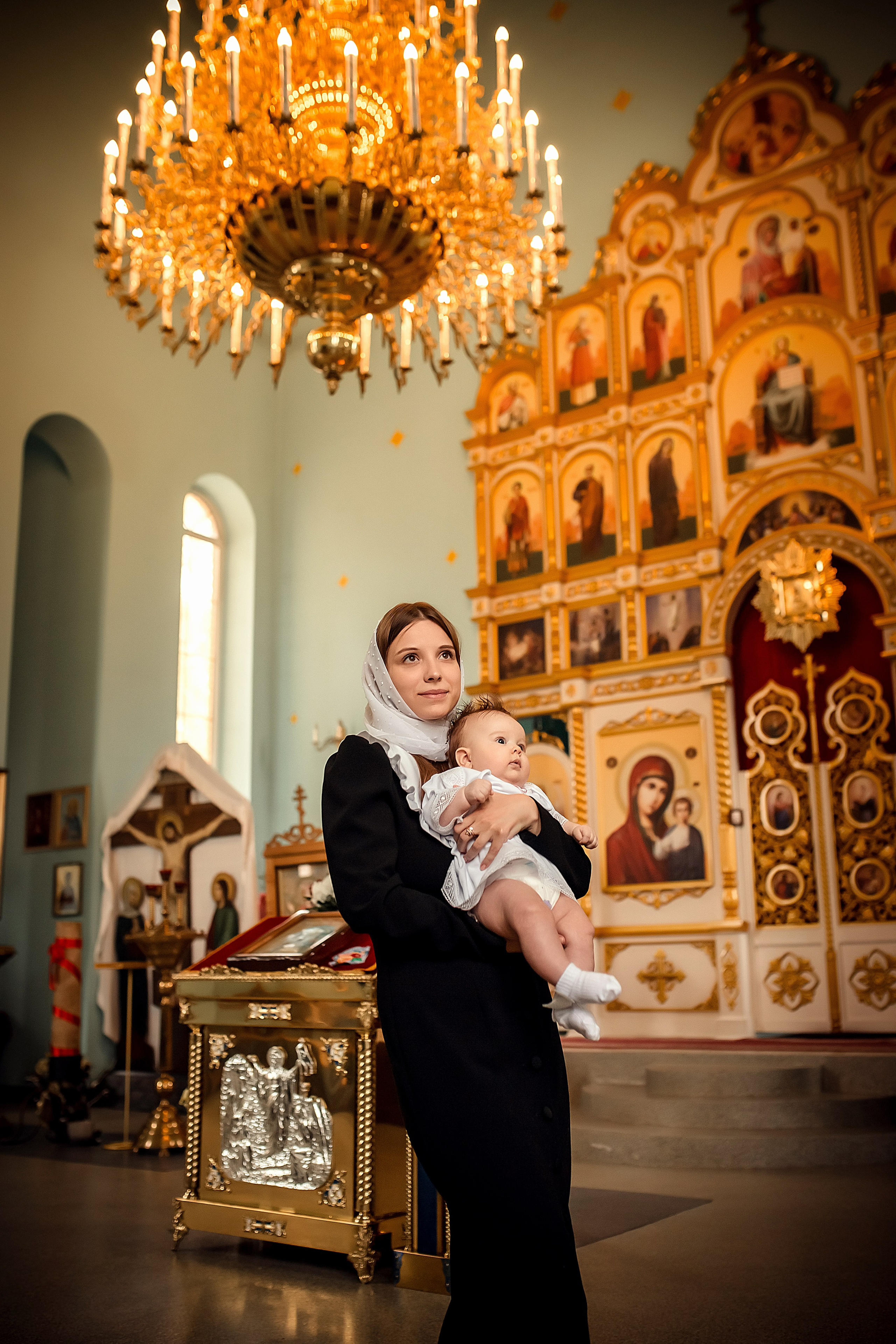 Крещение Верочки