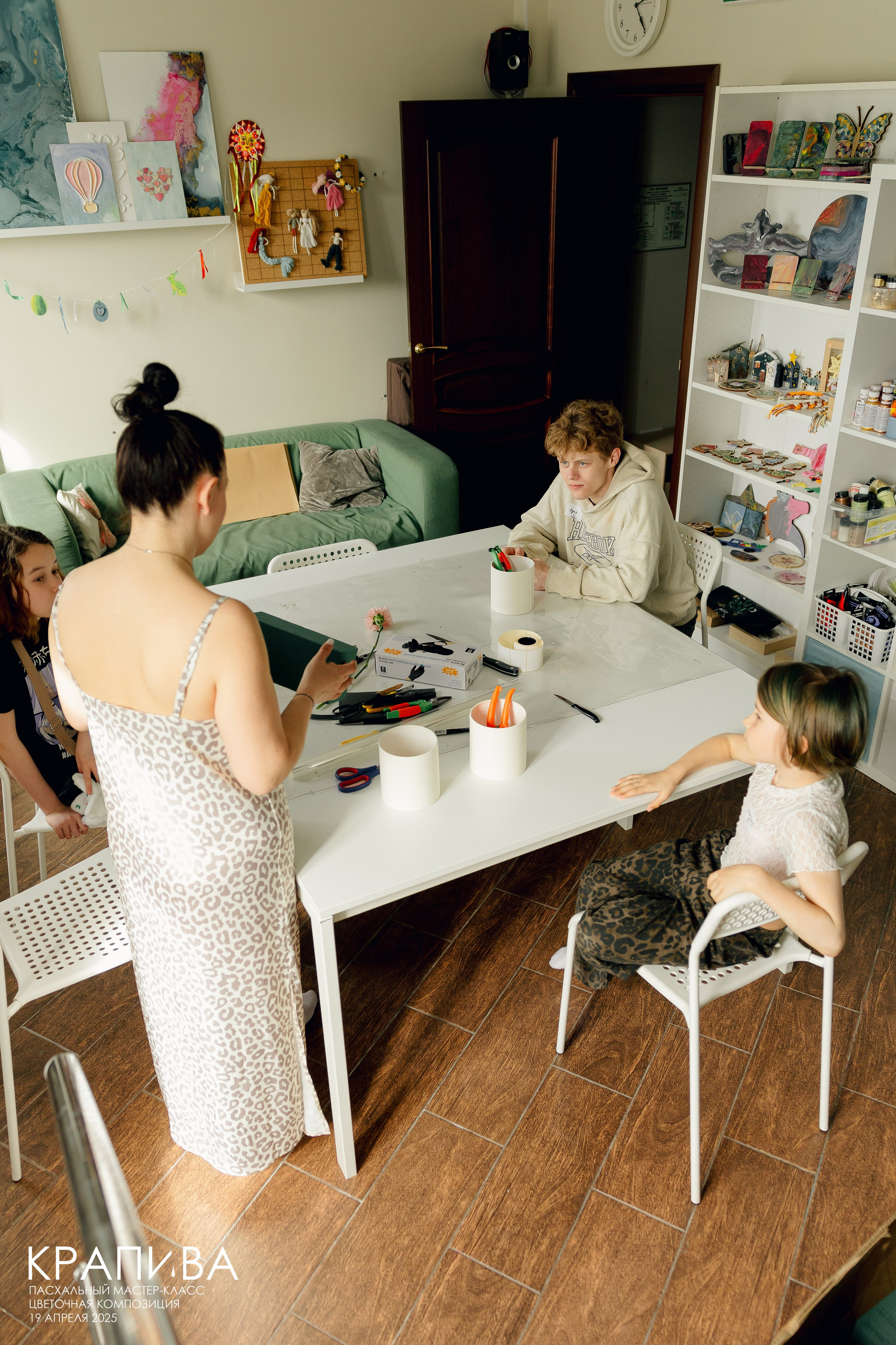 Пасхальный МК от студии цветов Крапива