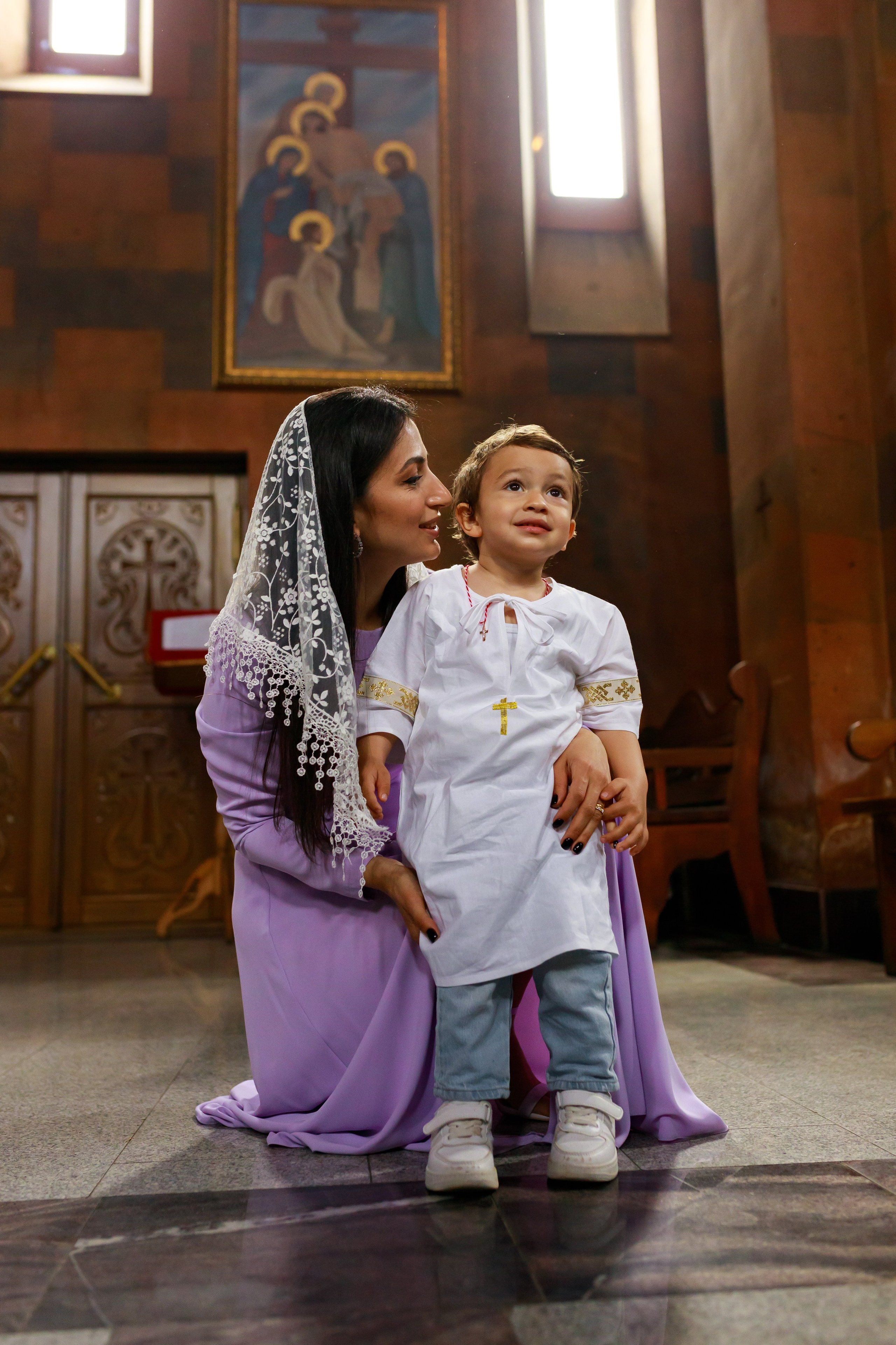 Таинство Крещения в Армянской церкви. Фотограф Тверь. Свадебные, семейные, индивидуальные фотосессии