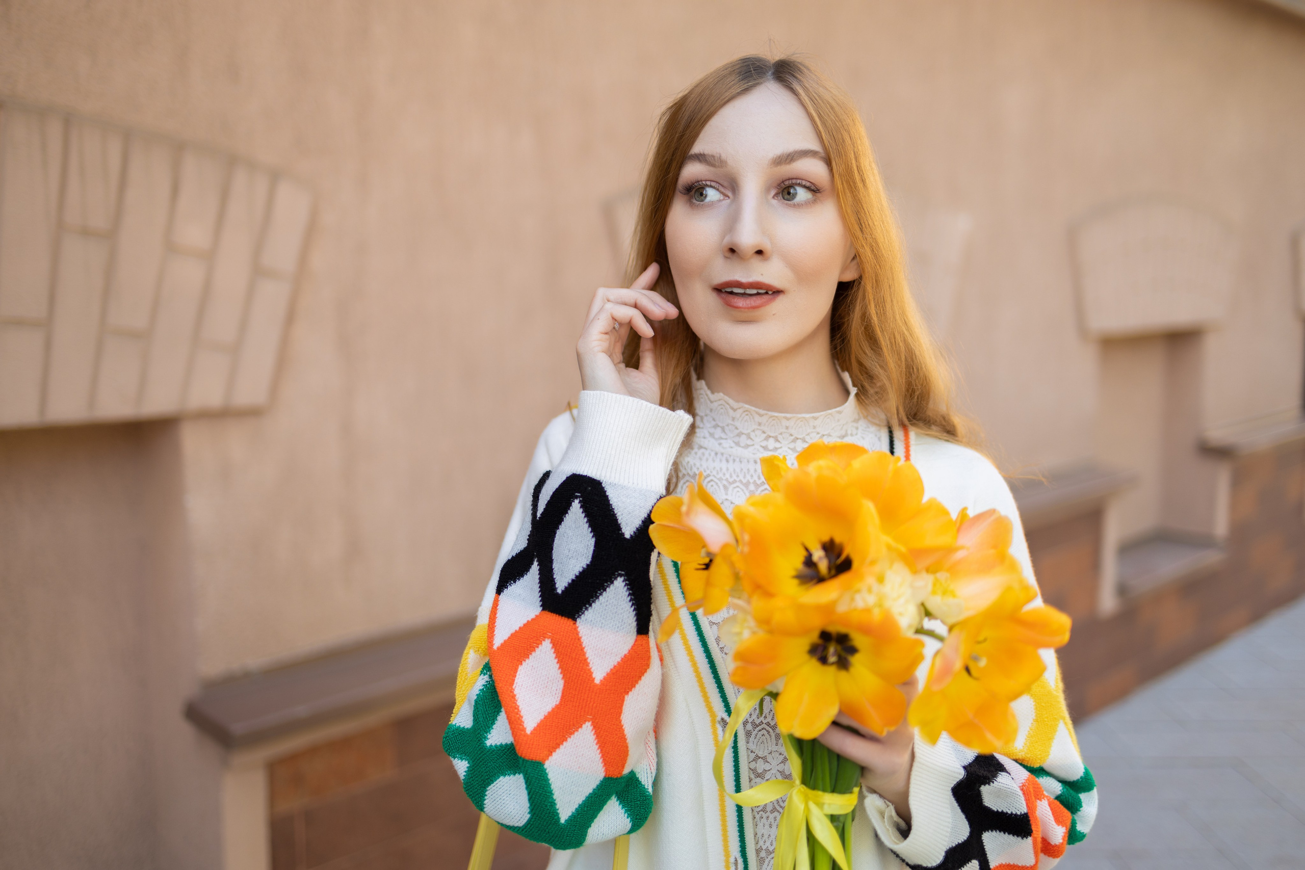 Весенняя прогулка с Еленой по Патриаршим. Репортажный, семейный и студийный фотограф в Москве Демин Алексей