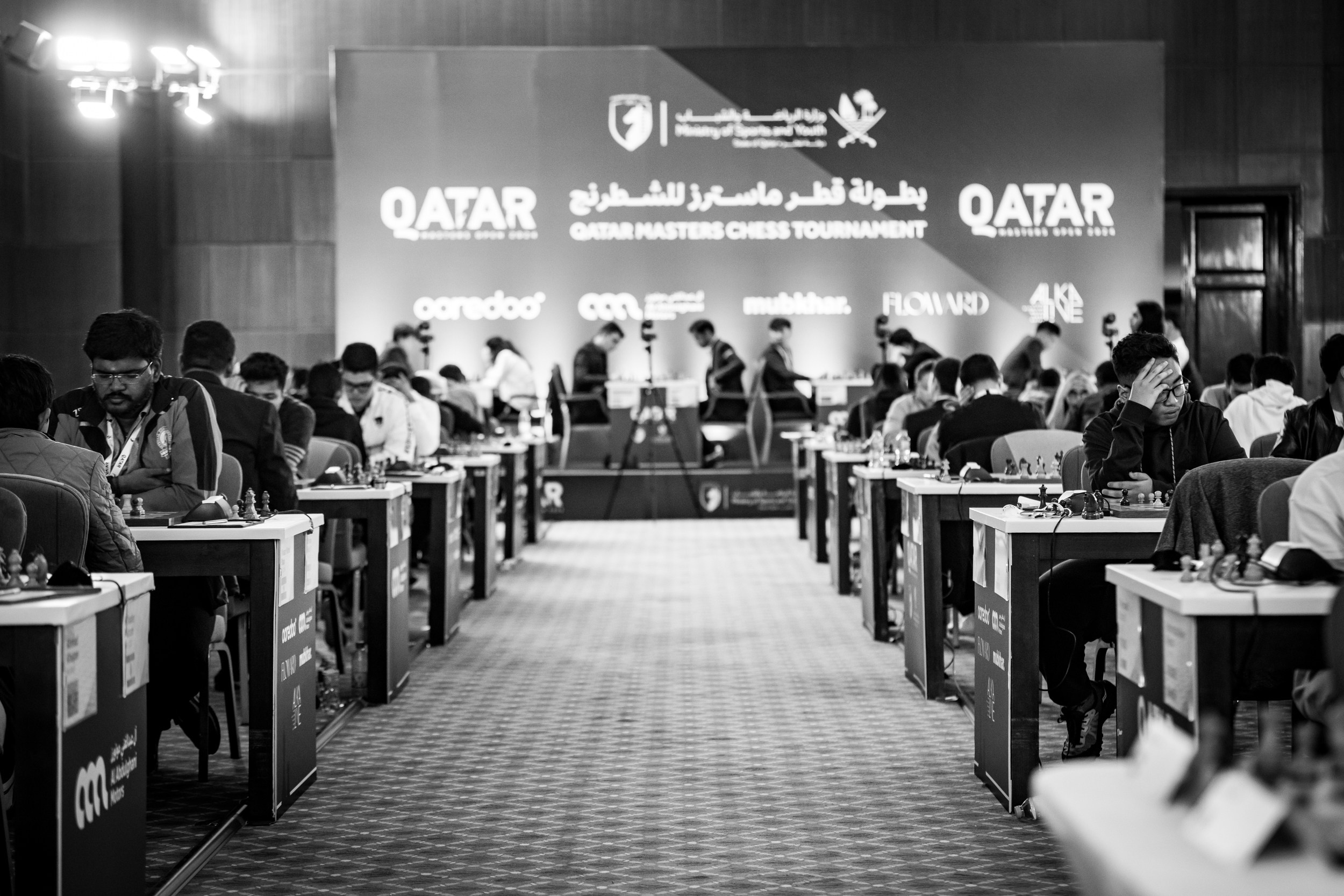 2024.12.03 Qatar Masters Open 2024 — Round1. Фотограф Анна Штурман (репортажная съёмка любых событий и мероприятий) Anna Shtourman photographer