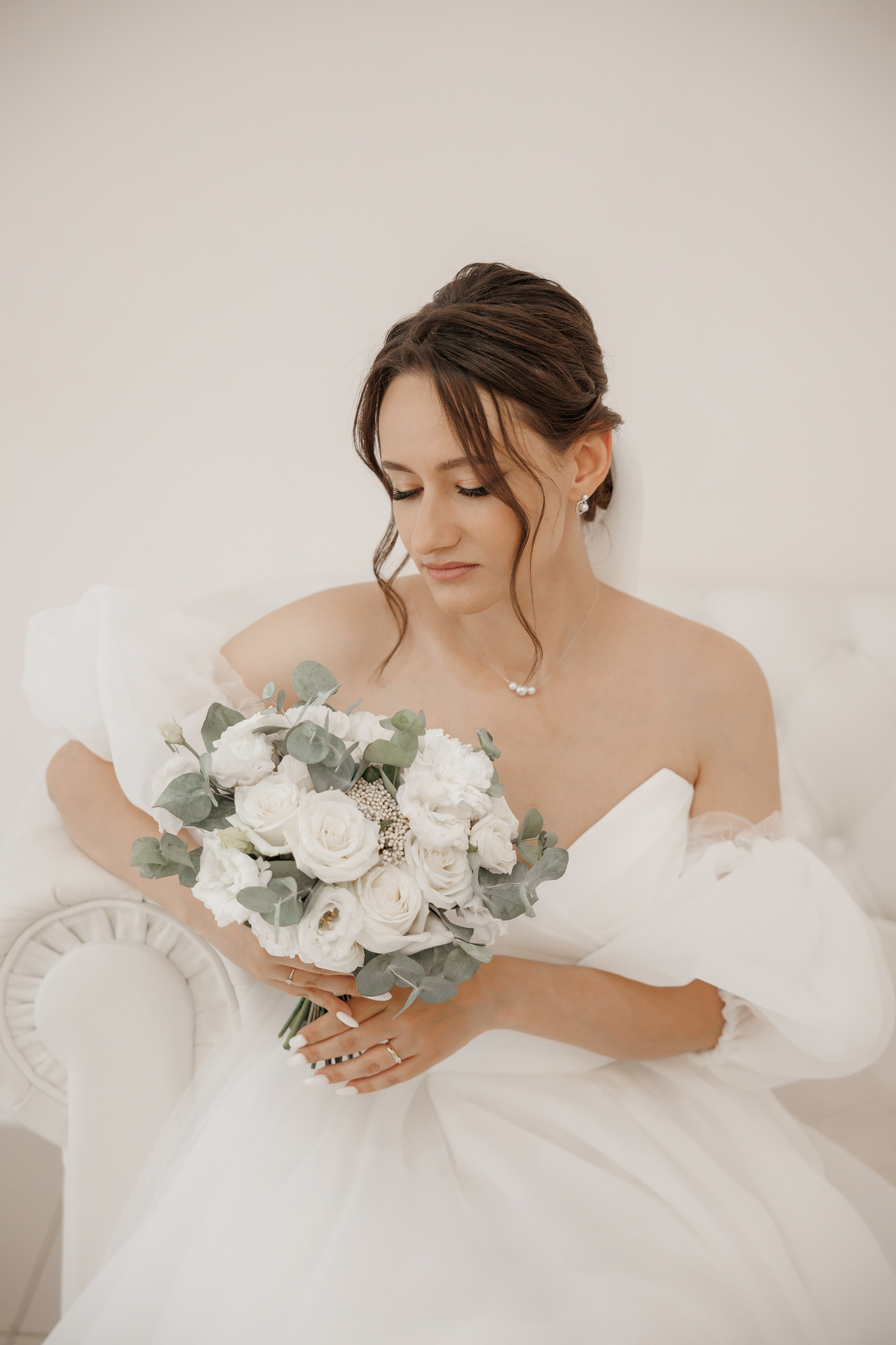 Полина и Дмитрий, загородный клуб «Барин», ЗАГС в г. Пушкино. Свадебный и репортажный фотограф (Москва, Королев и другие)