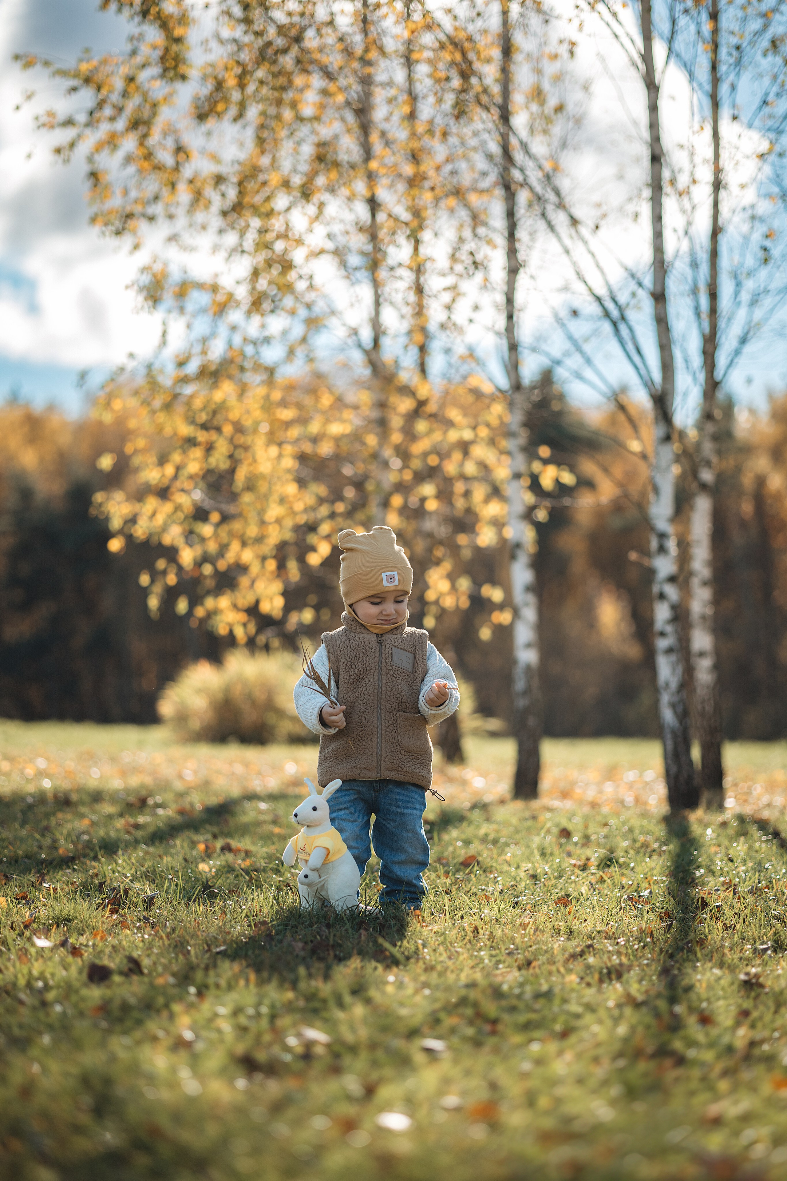 Осенняя семейная съемка. Фотограф Анималист в Москве Анастасия Жучкова