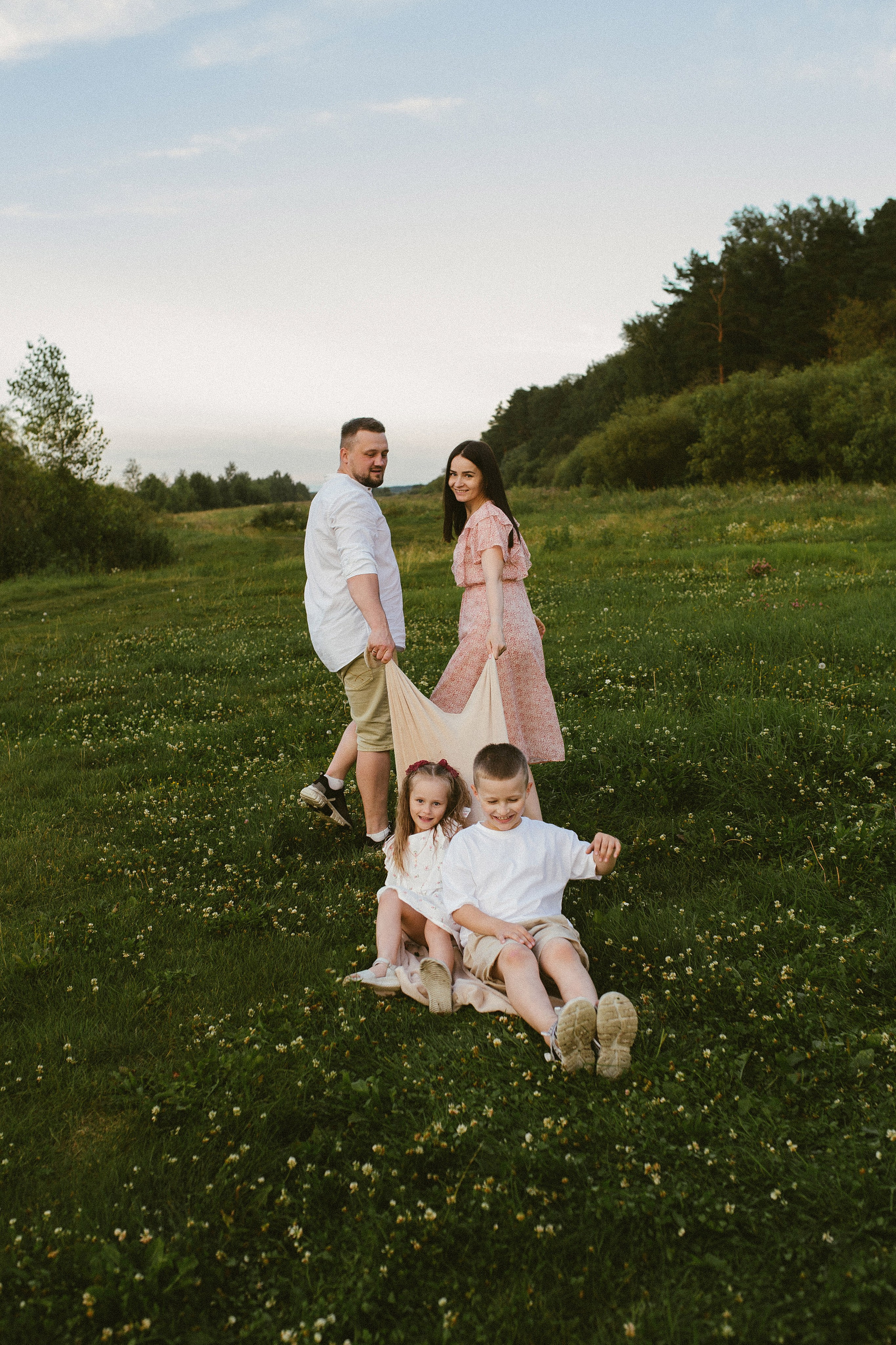 Паша, Маша, Марк, Ульяша. Семейный и женский фотограф в городе Тюмень