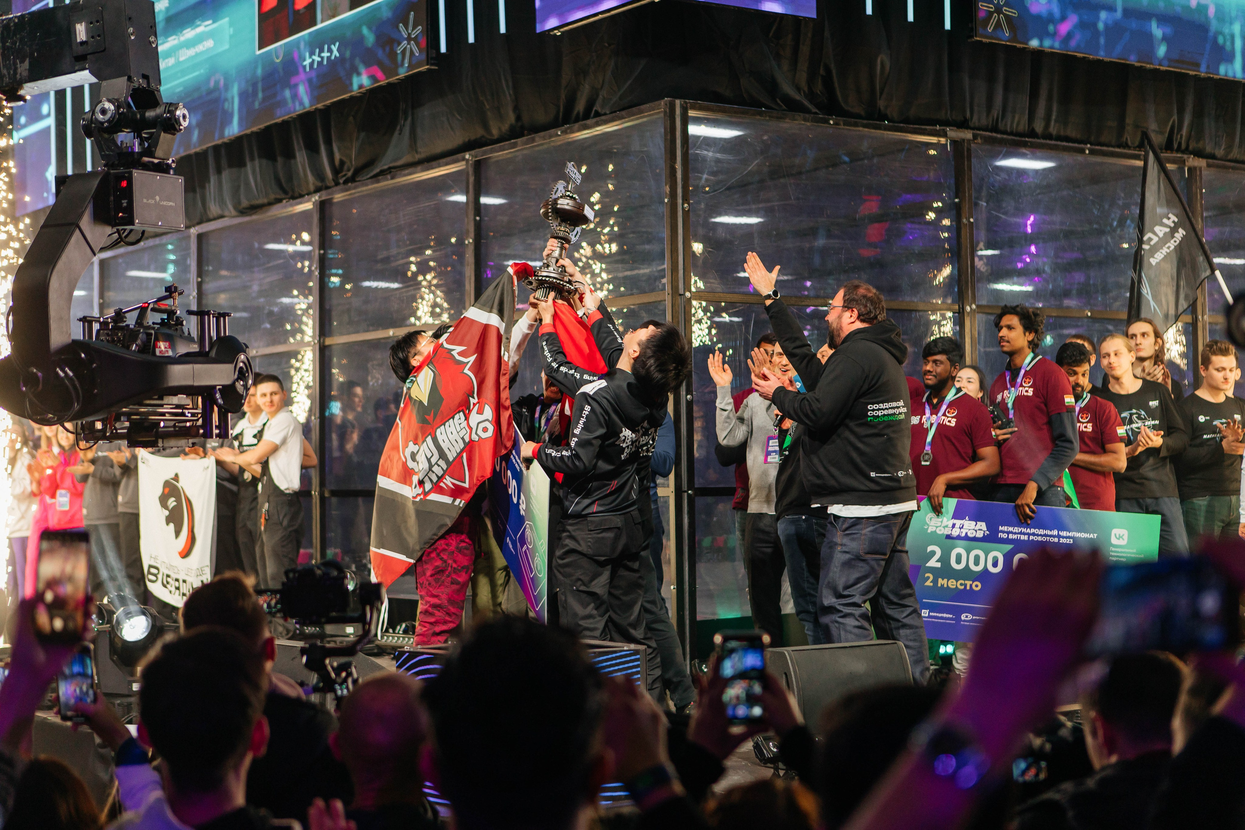 Международный чемпионат «Битва Роботов» |2023. Репортажная фотосъемка мероприятий в Москве — Five Media