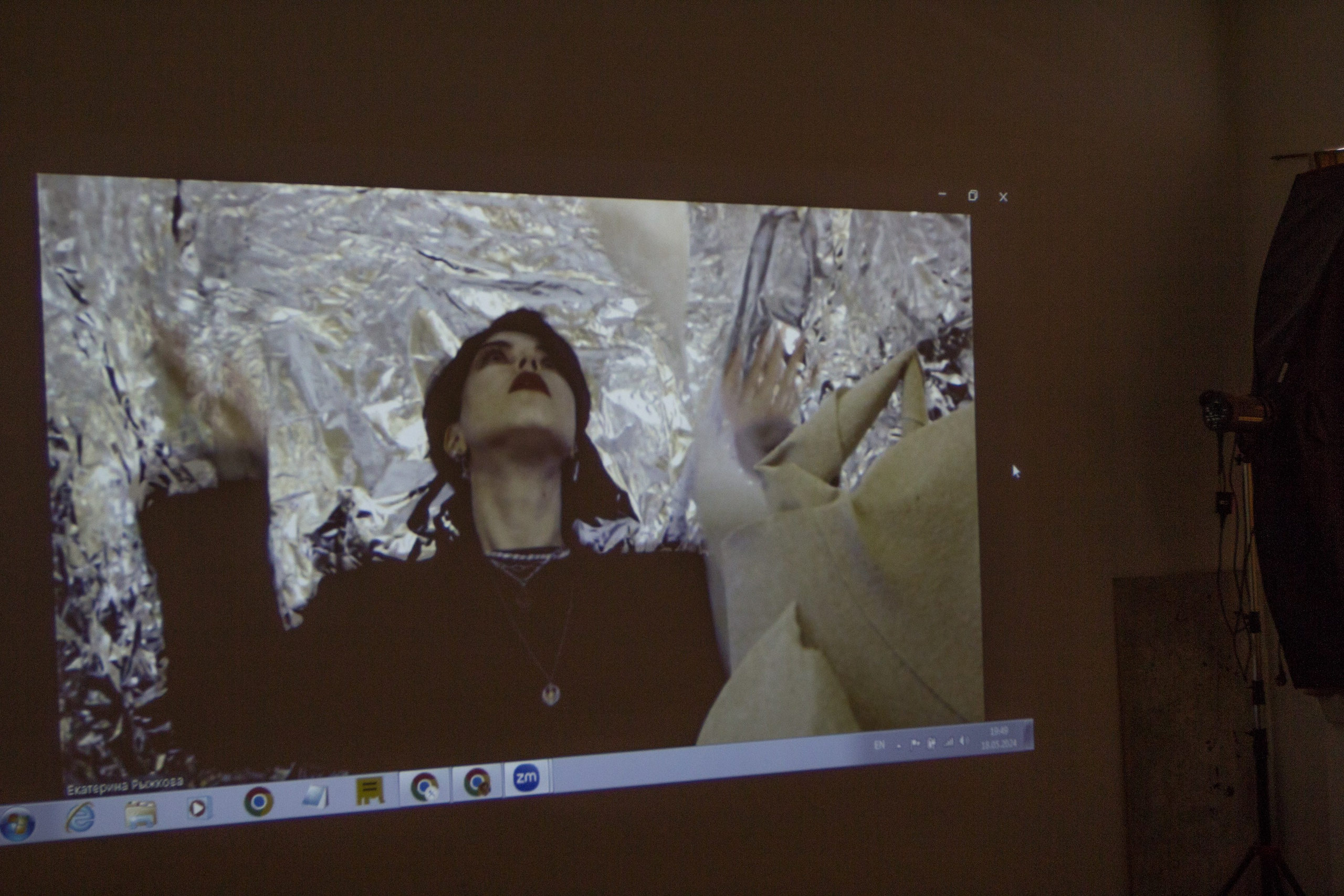 The Mirror: Tribute to Andy W. (2024). Multidisciplinary Artist and Filmmaker Sofia Melikova