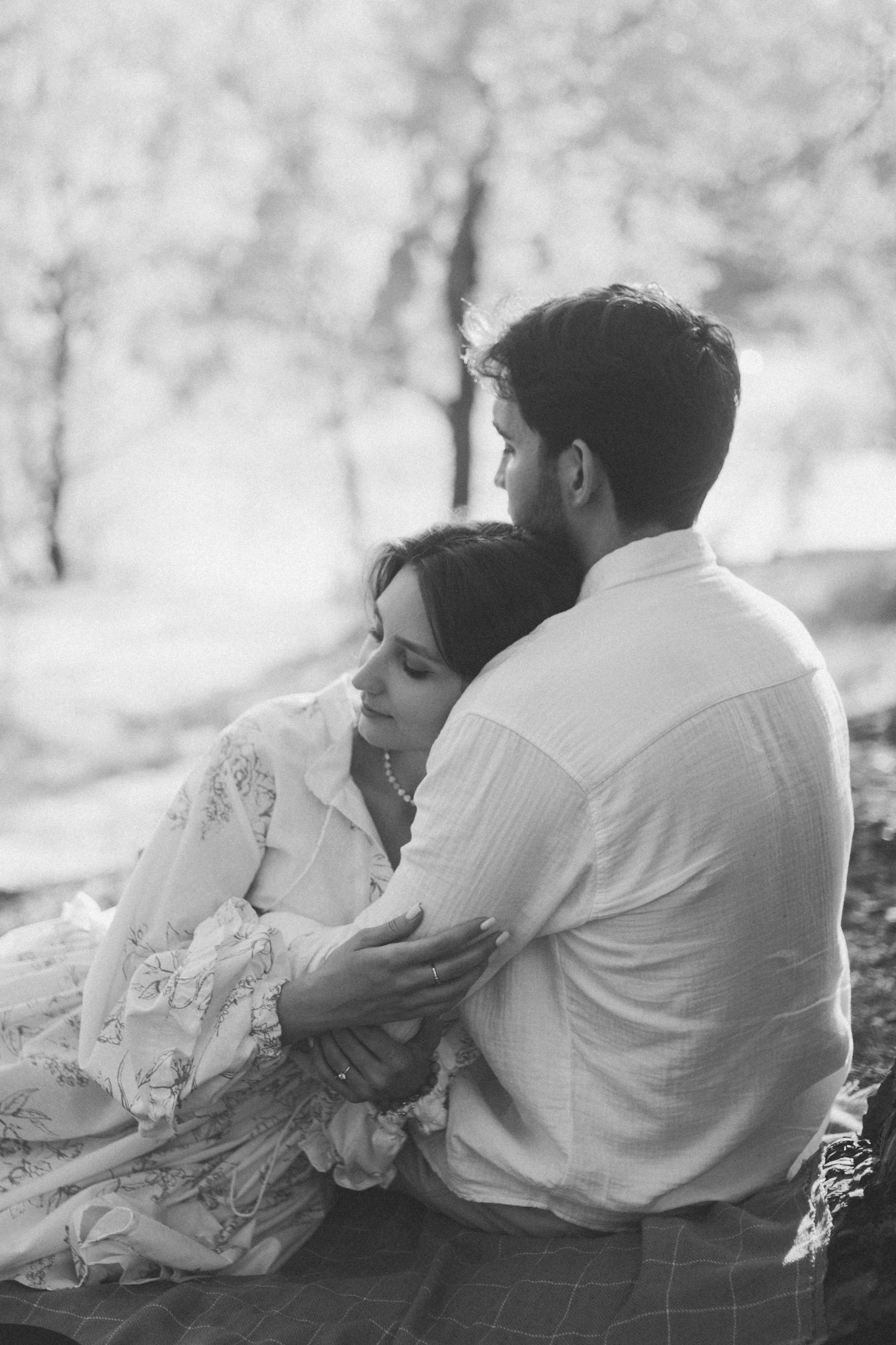 Фаниль и Вероника в лесу. Свадебный фотограф Казань