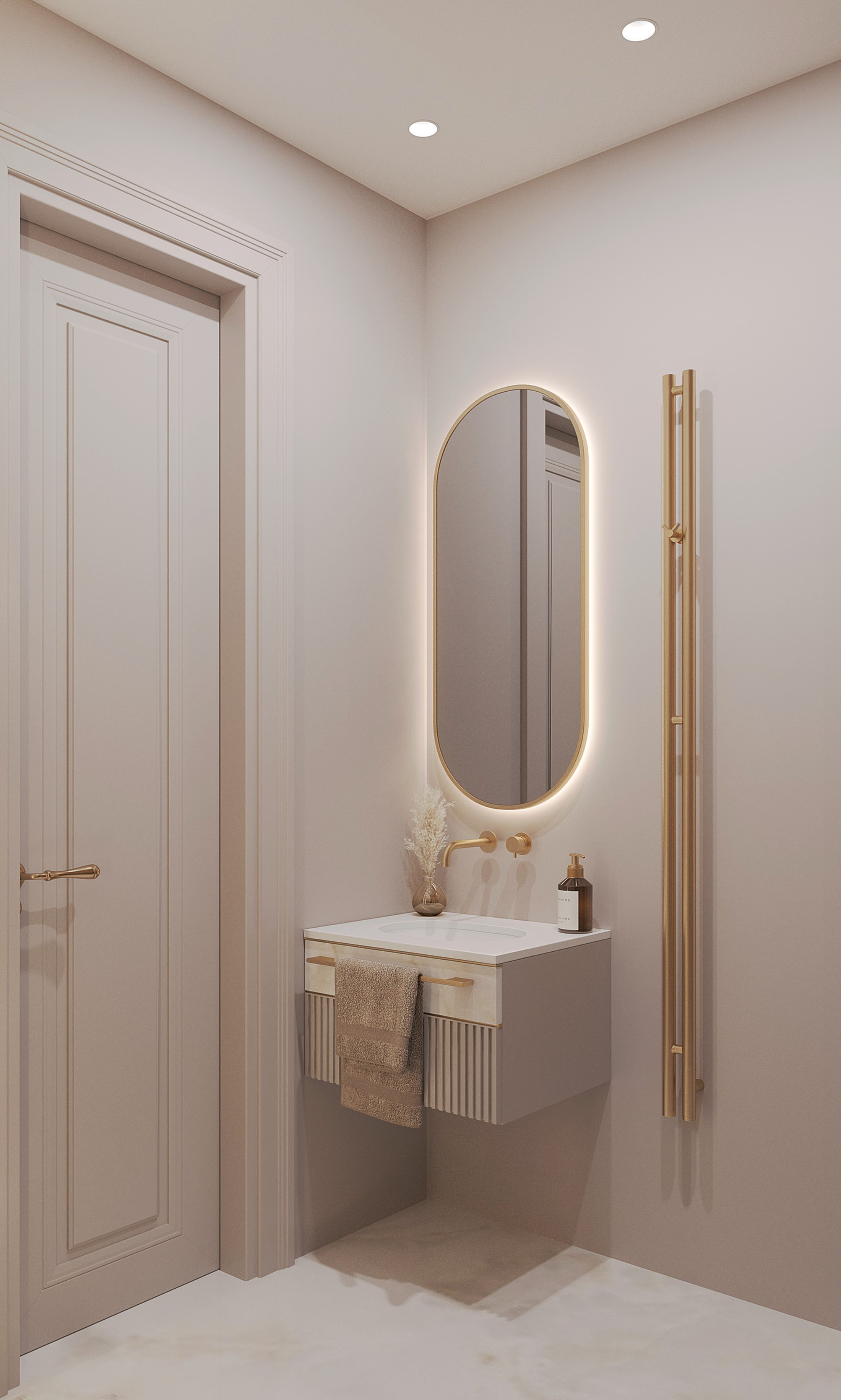 Проект ЖК City Bay Москва. Студия дизайна интерьера Лактионовой Елены