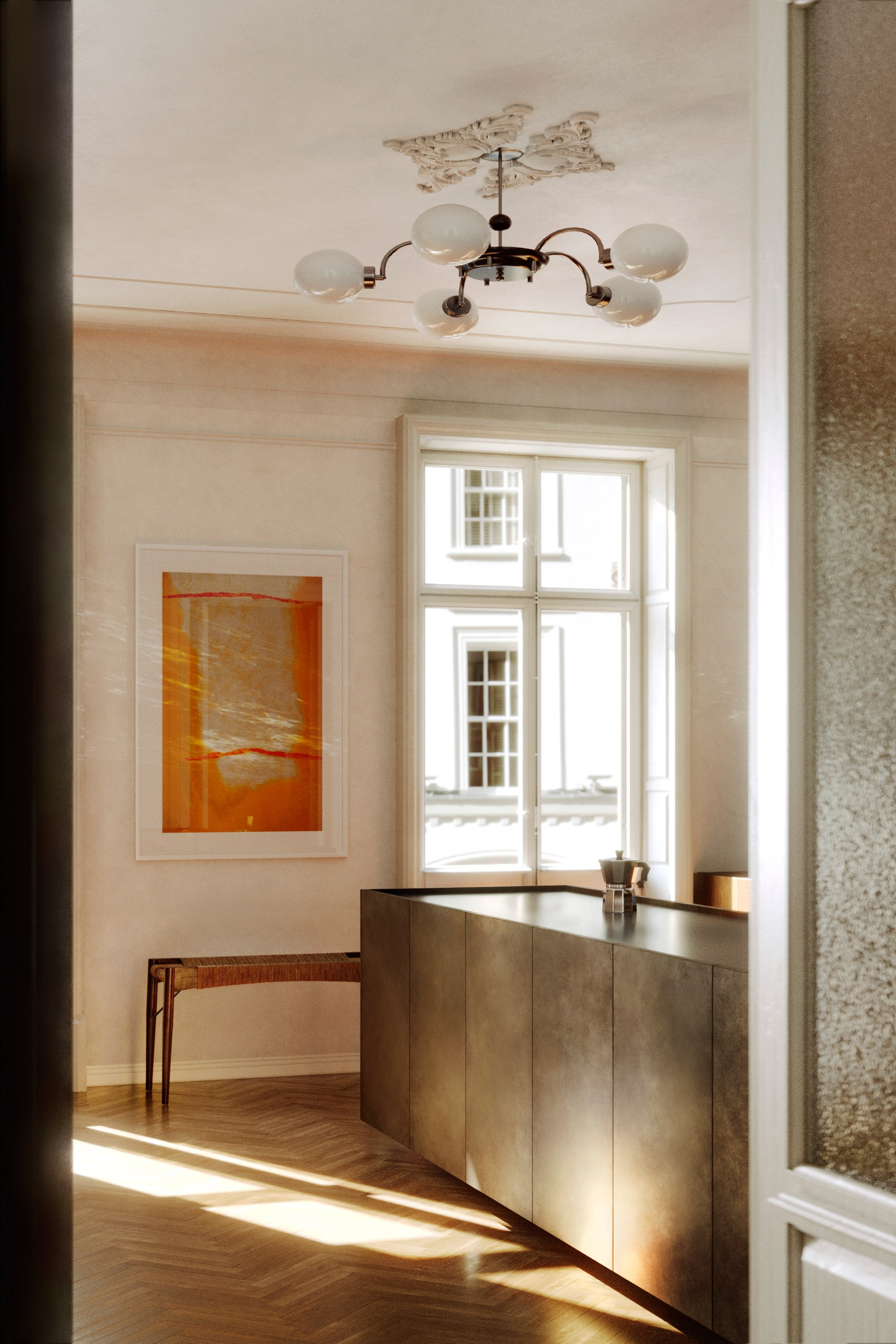 Работа по референсу quincocesdrago. Визуализации Дизайн проектов