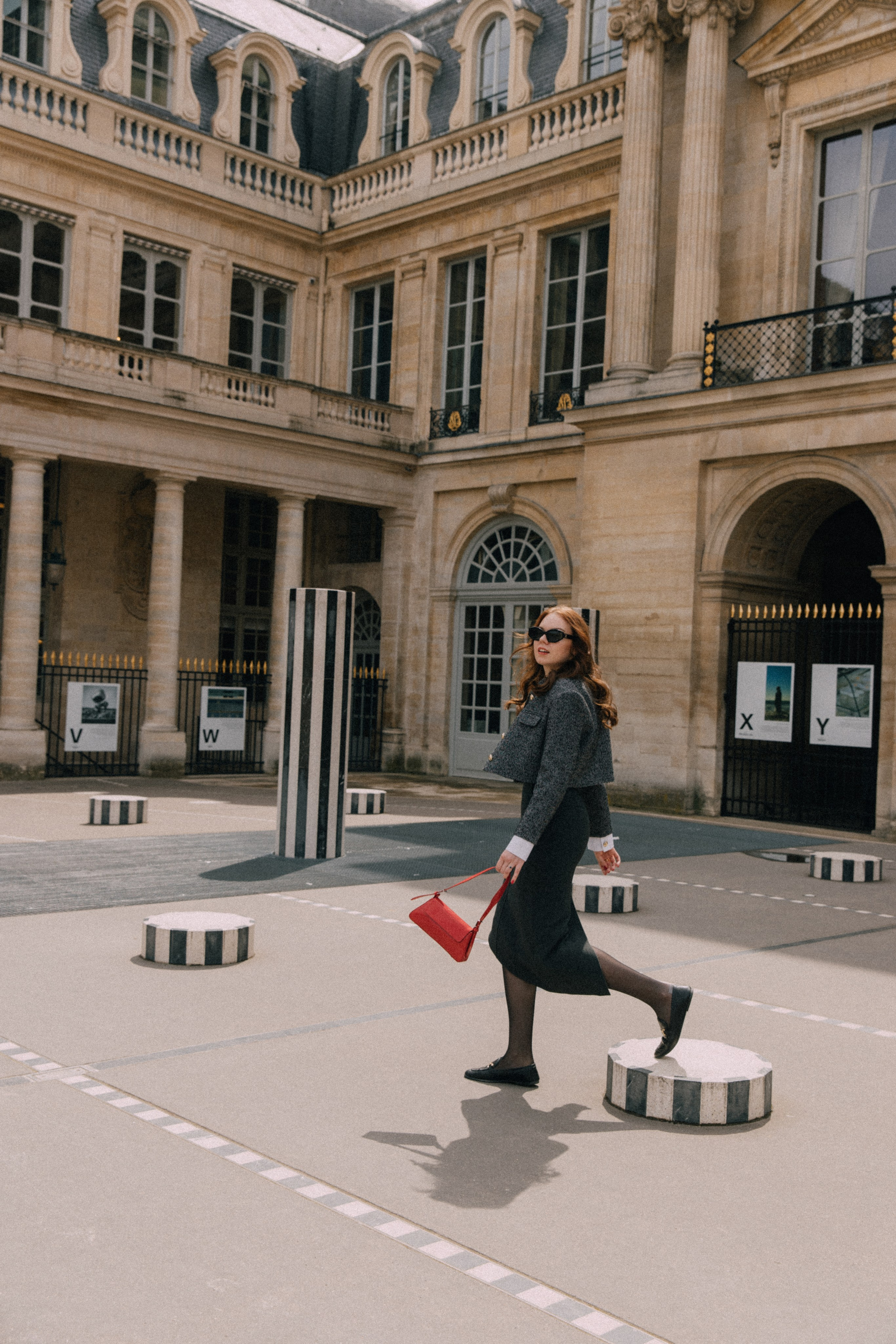 On the summer terrace. Photographer in Paris