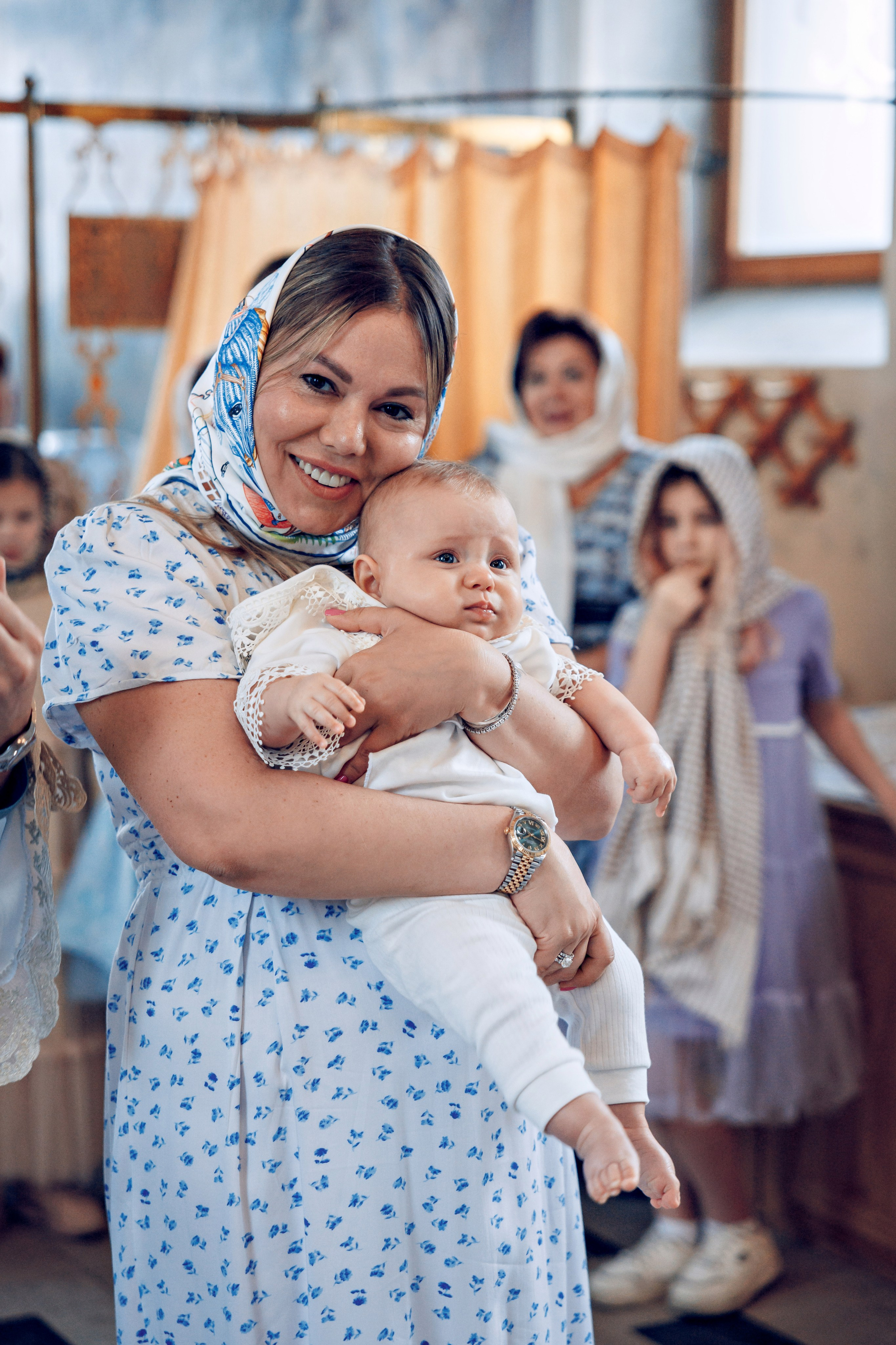 Крещение в Елоховском Богоявленном соборе. Профессиональный фотограф в Москве и Мо Мария Шантарёва