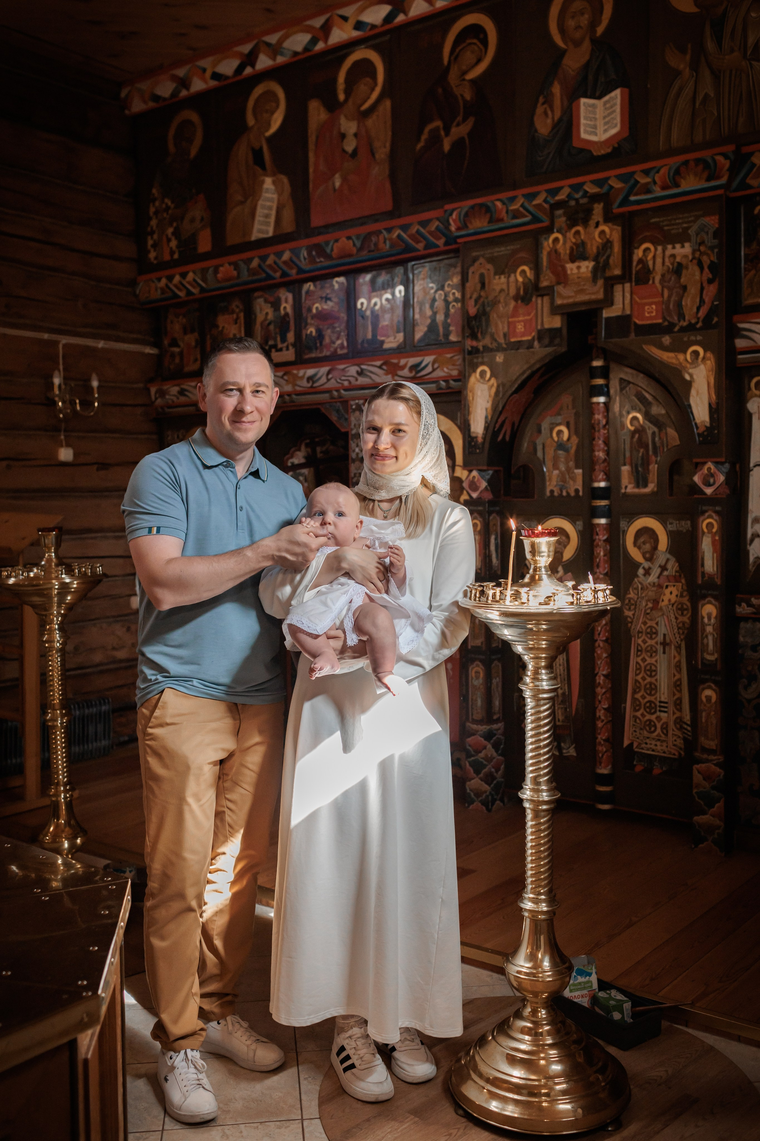 Крещение в Храме Успения Пресвятой Богородицы в Косино. Профессиональный фотограф в Москве и Мо Мария Шантарёва