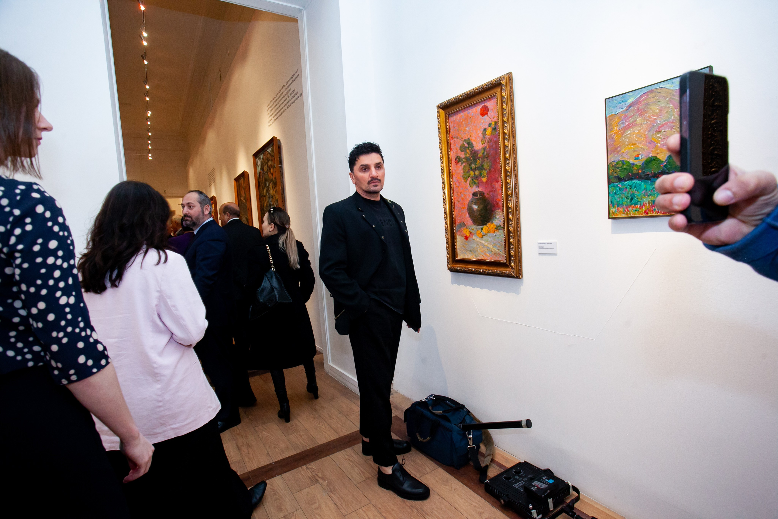 Открытие выставки Зураба Церетели. Art photographer Nino