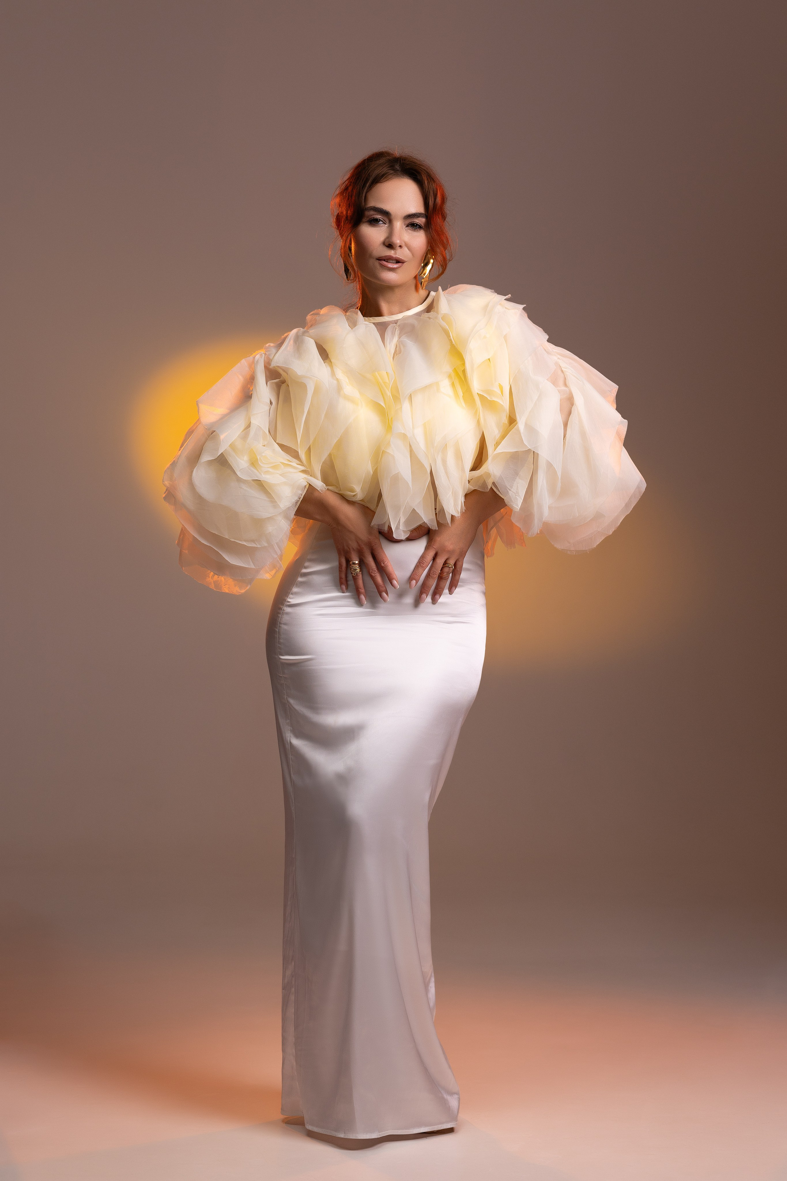 Женский портрет в студии. Фотограф Минск