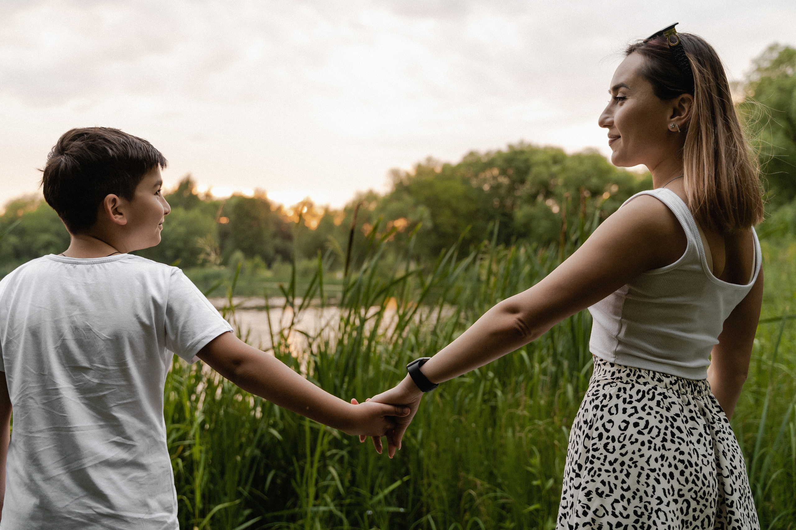 Мама и сын. Фотограф Алина Филимонова Тверь