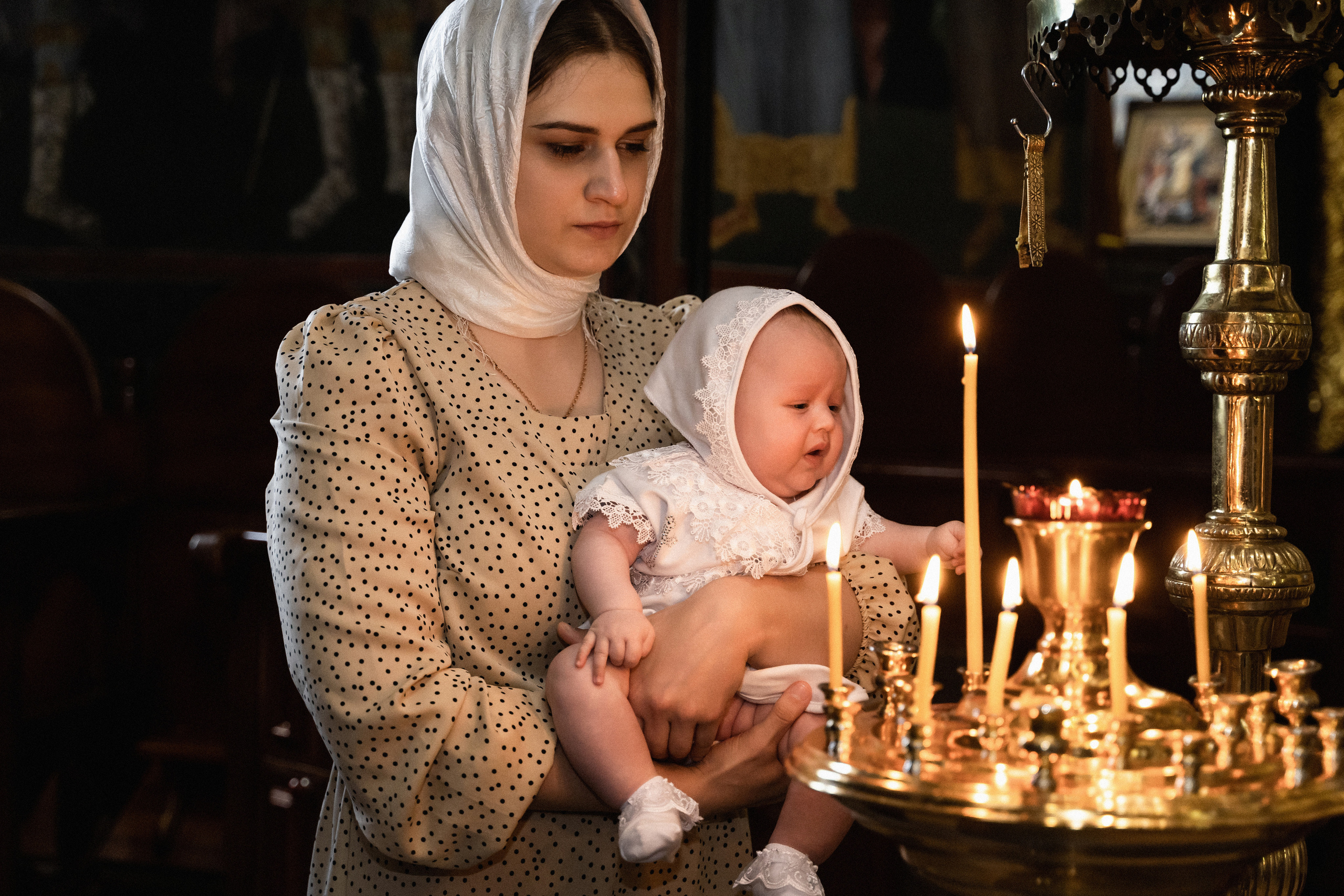 Крещение. Фотограф Алина Филимонова Тверь