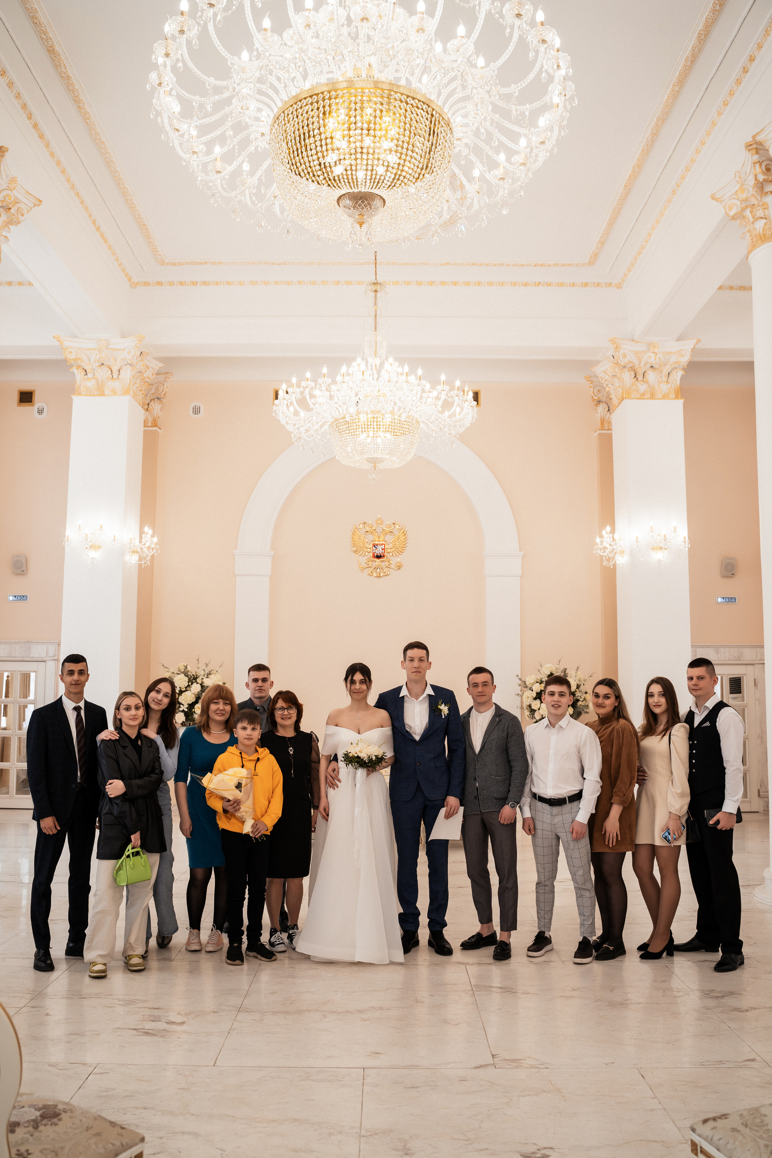 Загс / большой зал. Фотограф Алина Филимонова Тверь