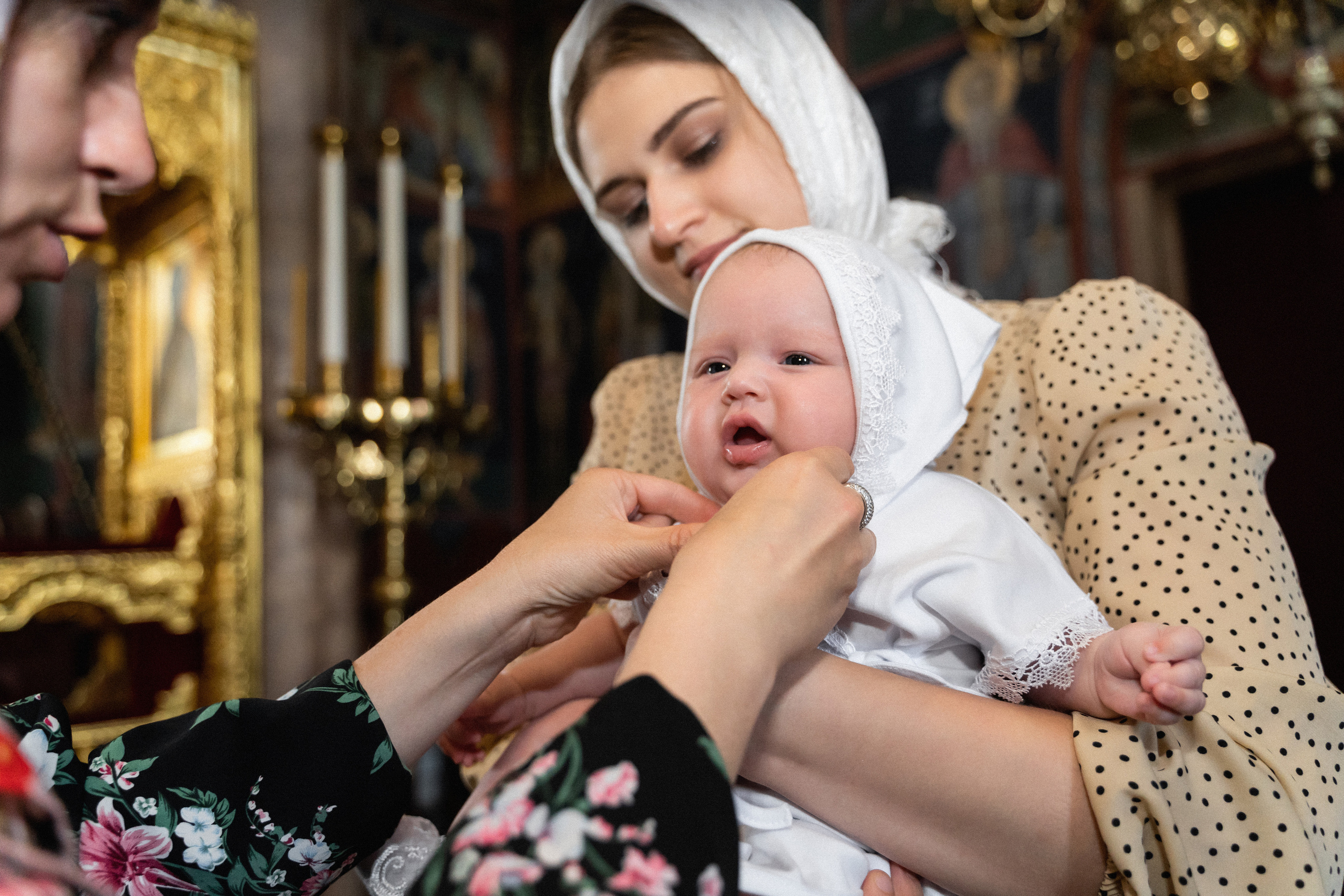 Крещение. Фотограф Алина Филимонова Тверь