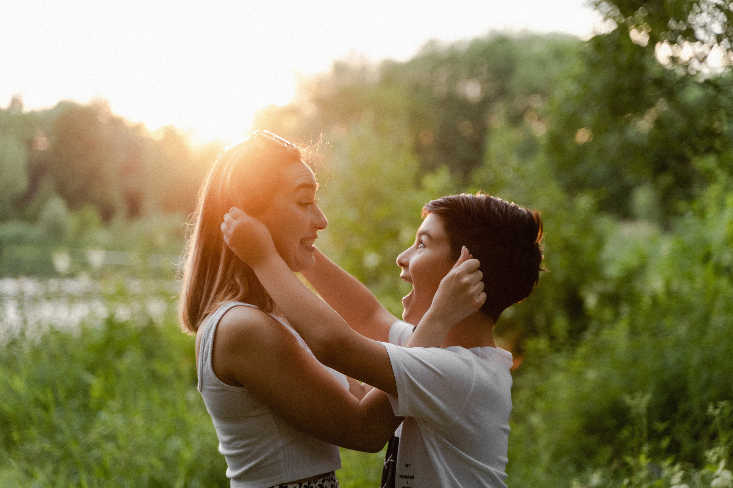 Мама и сын. Фотограф Алина Филимонова Тверь