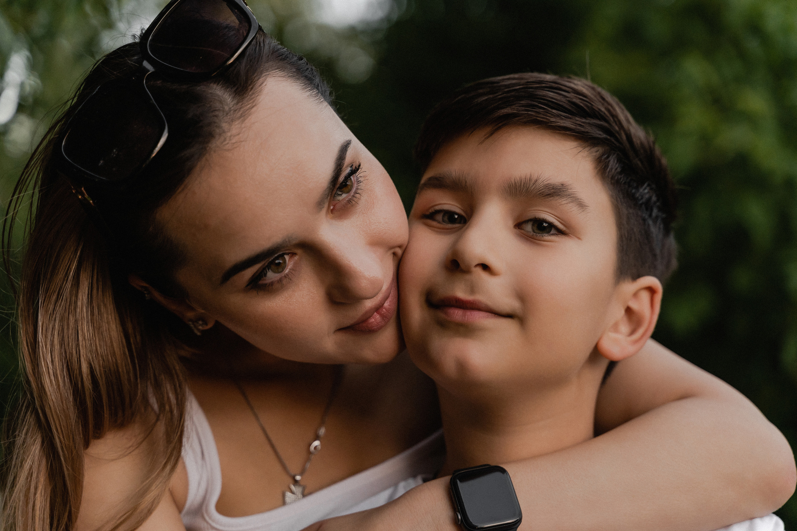 Мама и сын. Фотограф Алина Филимонова Тверь