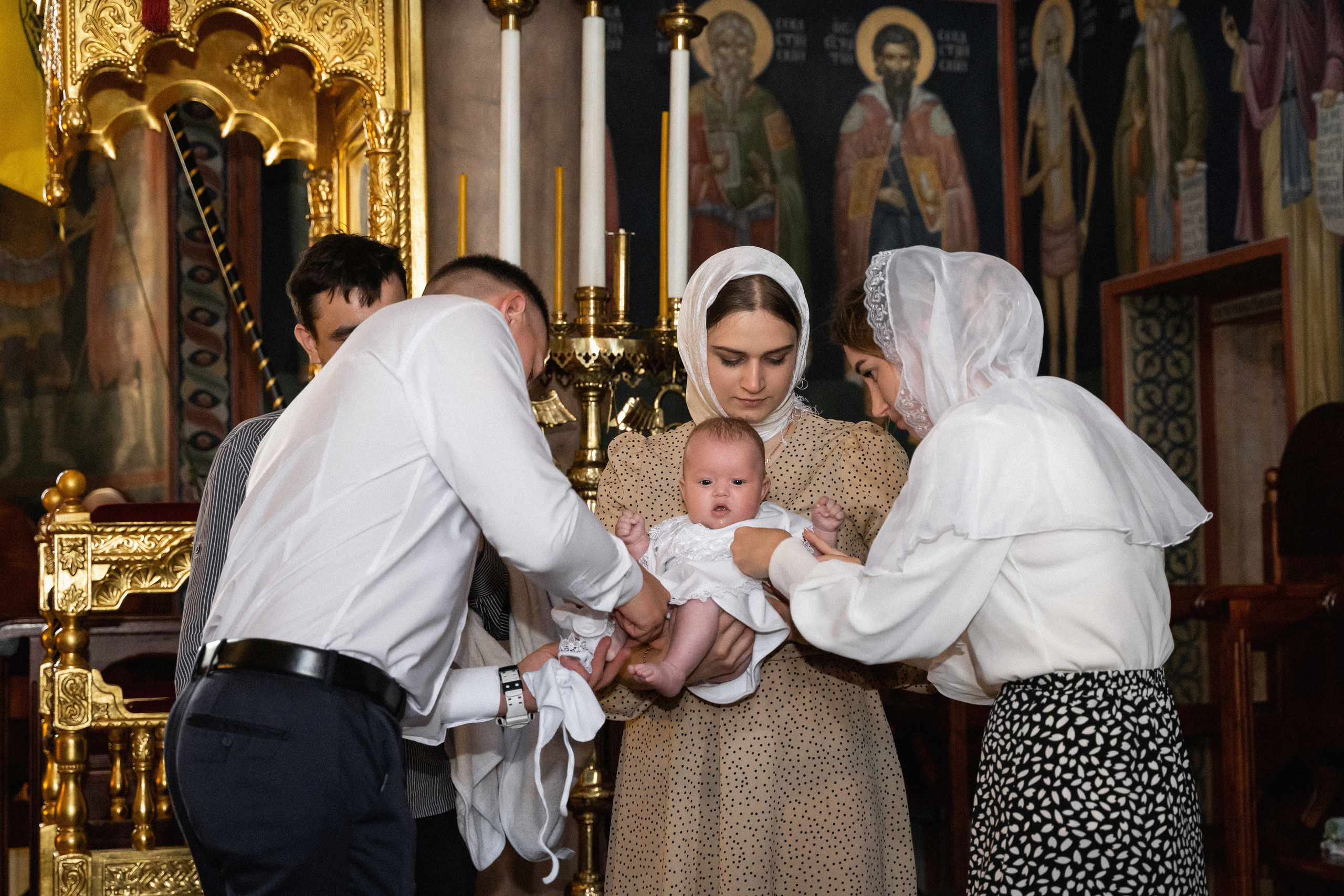 Крещение. Фотограф Алина Филимонова Тверь