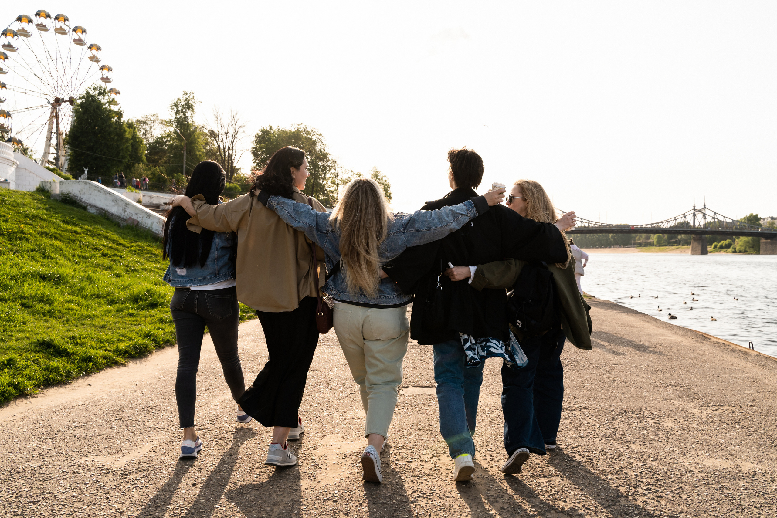 Прогулка с подругами. Фотограф Алина Филимонова Тверь