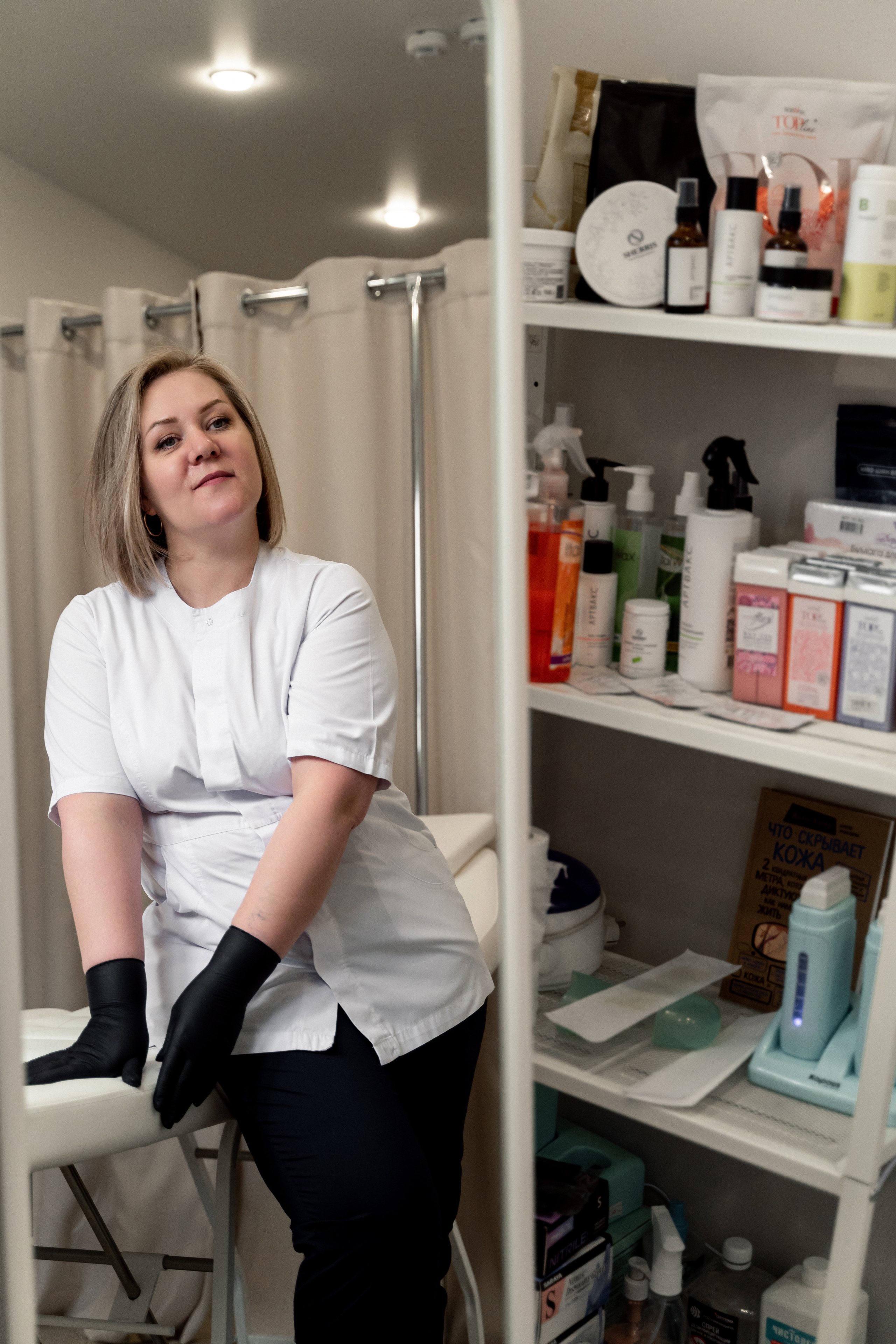 Мастер по депиляции. Фотограф Алина Филимонова Тверь