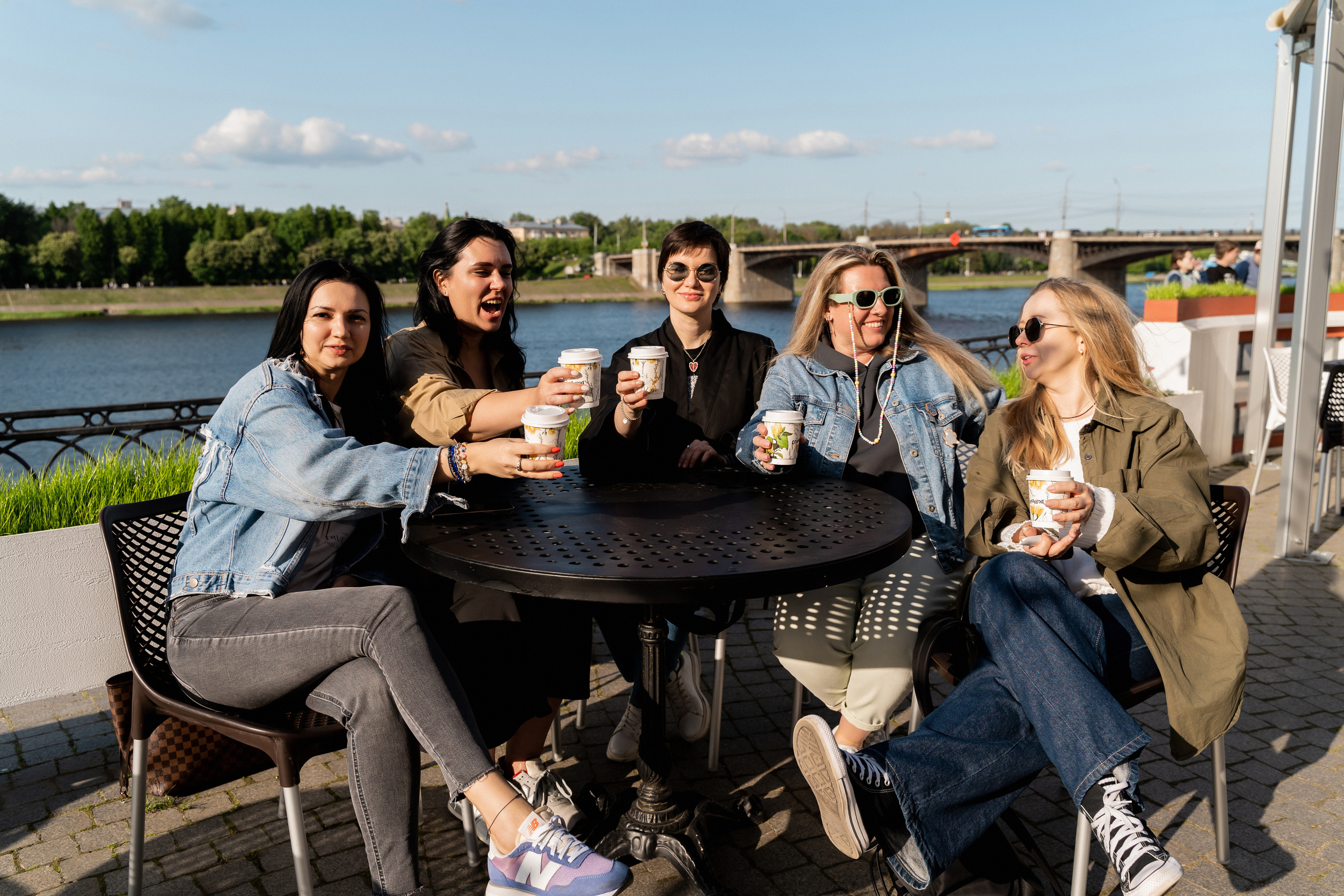 Прогулка с подругами. Фотограф Алина Филимонова Тверь