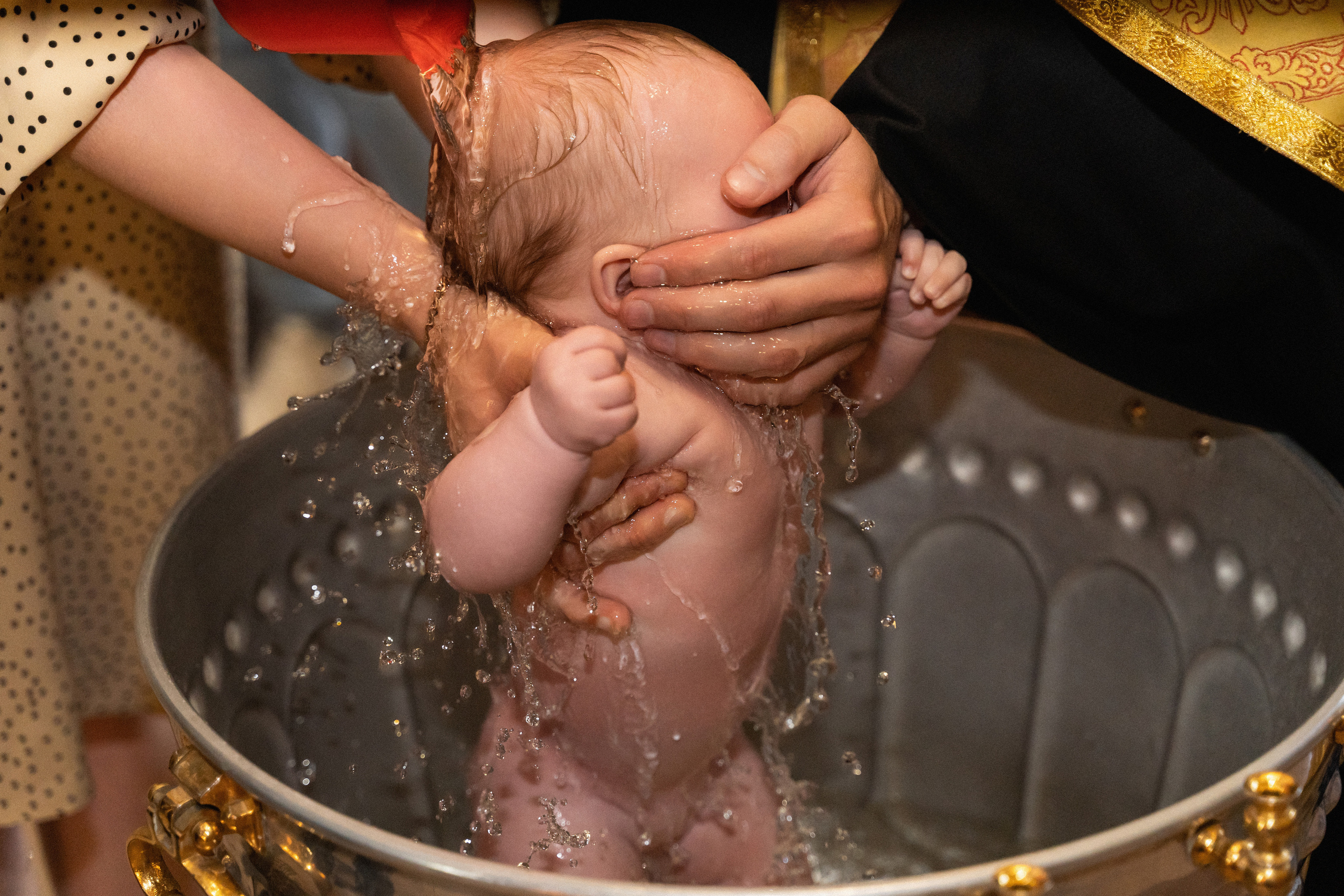 Крещение. Фотограф Алина Филимонова Тверь