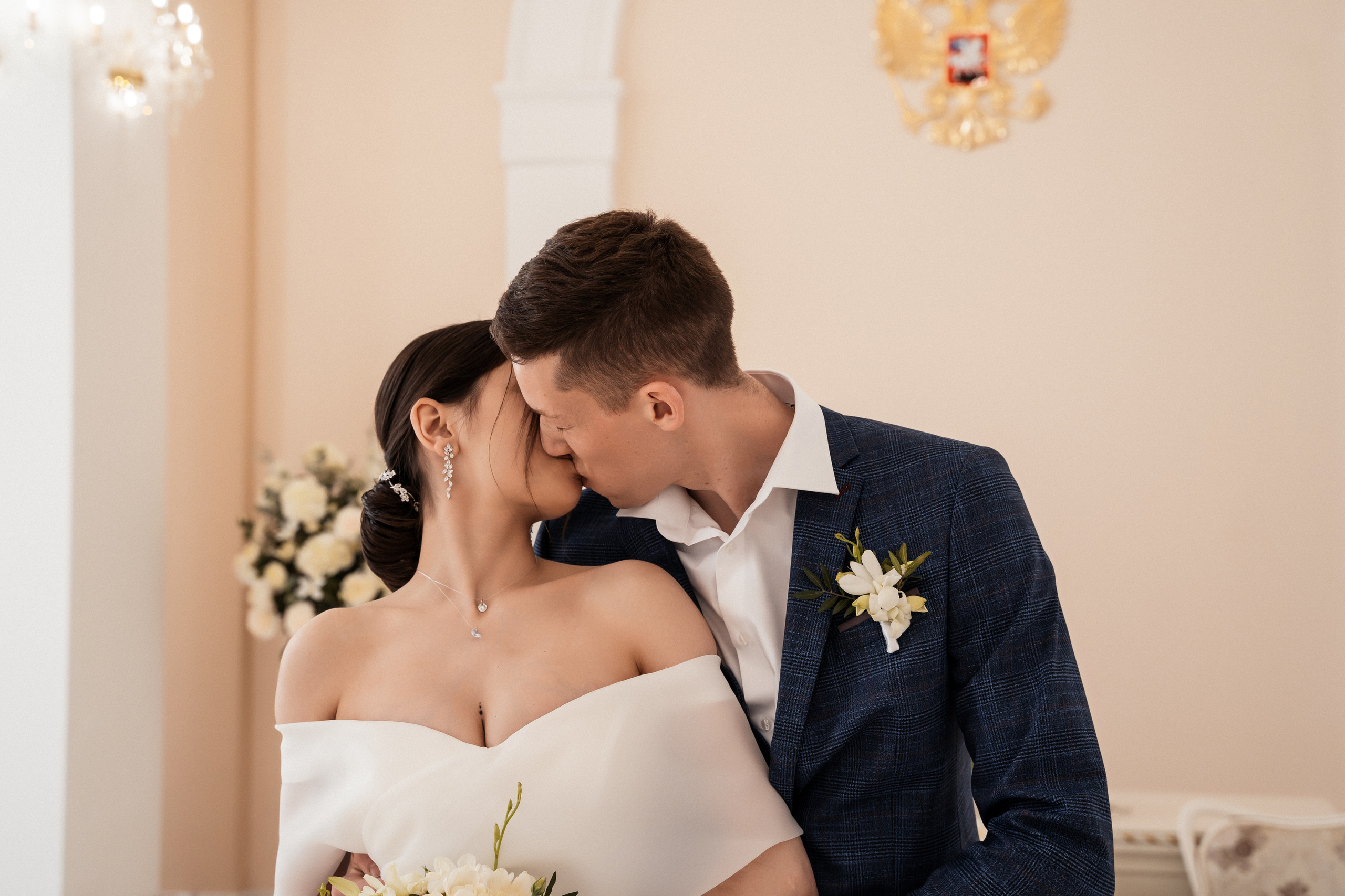 Загс / большой зал. Фотограф Алина Филимонова Тверь