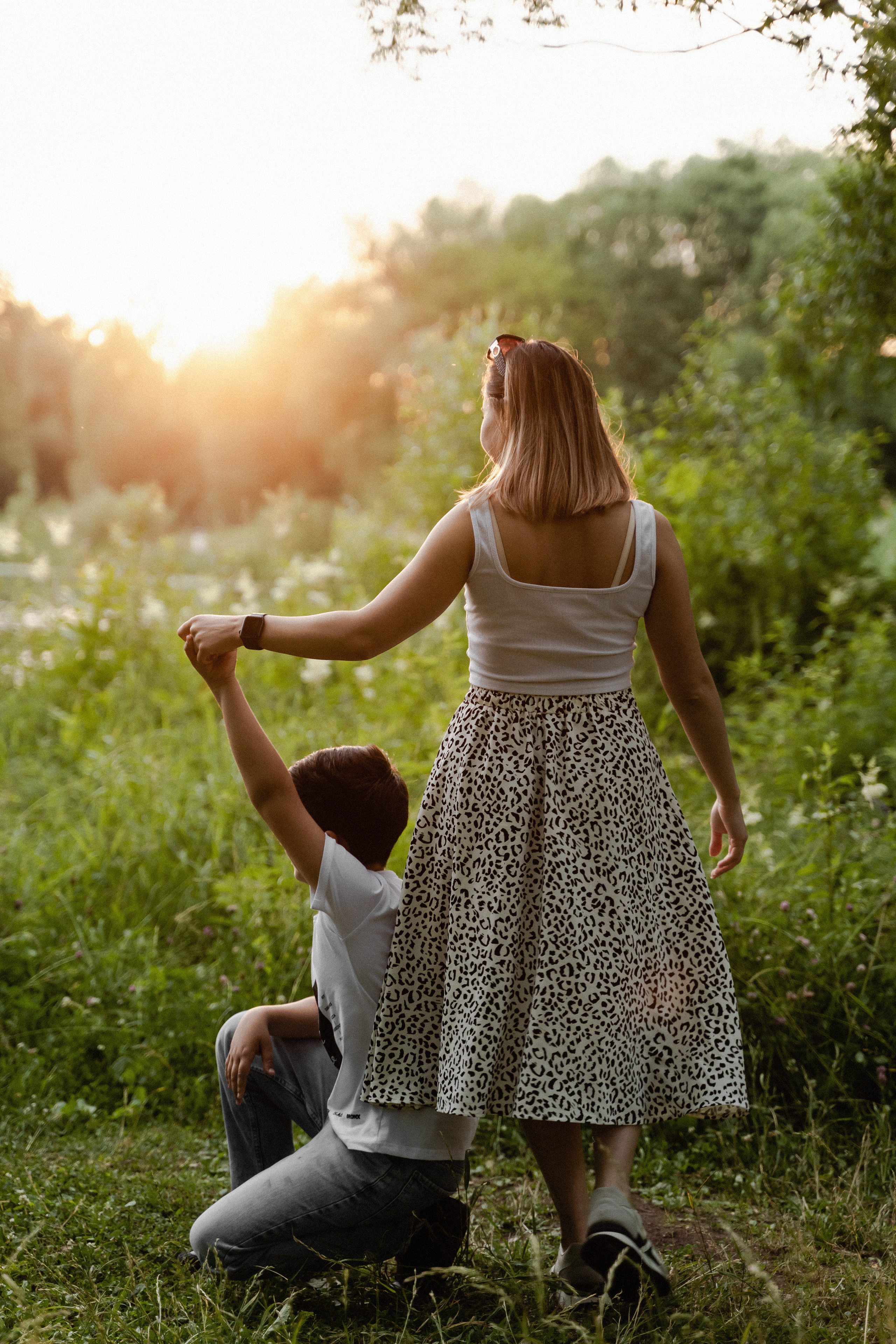 Мама и сын. Фотограф Алина Филимонова Тверь