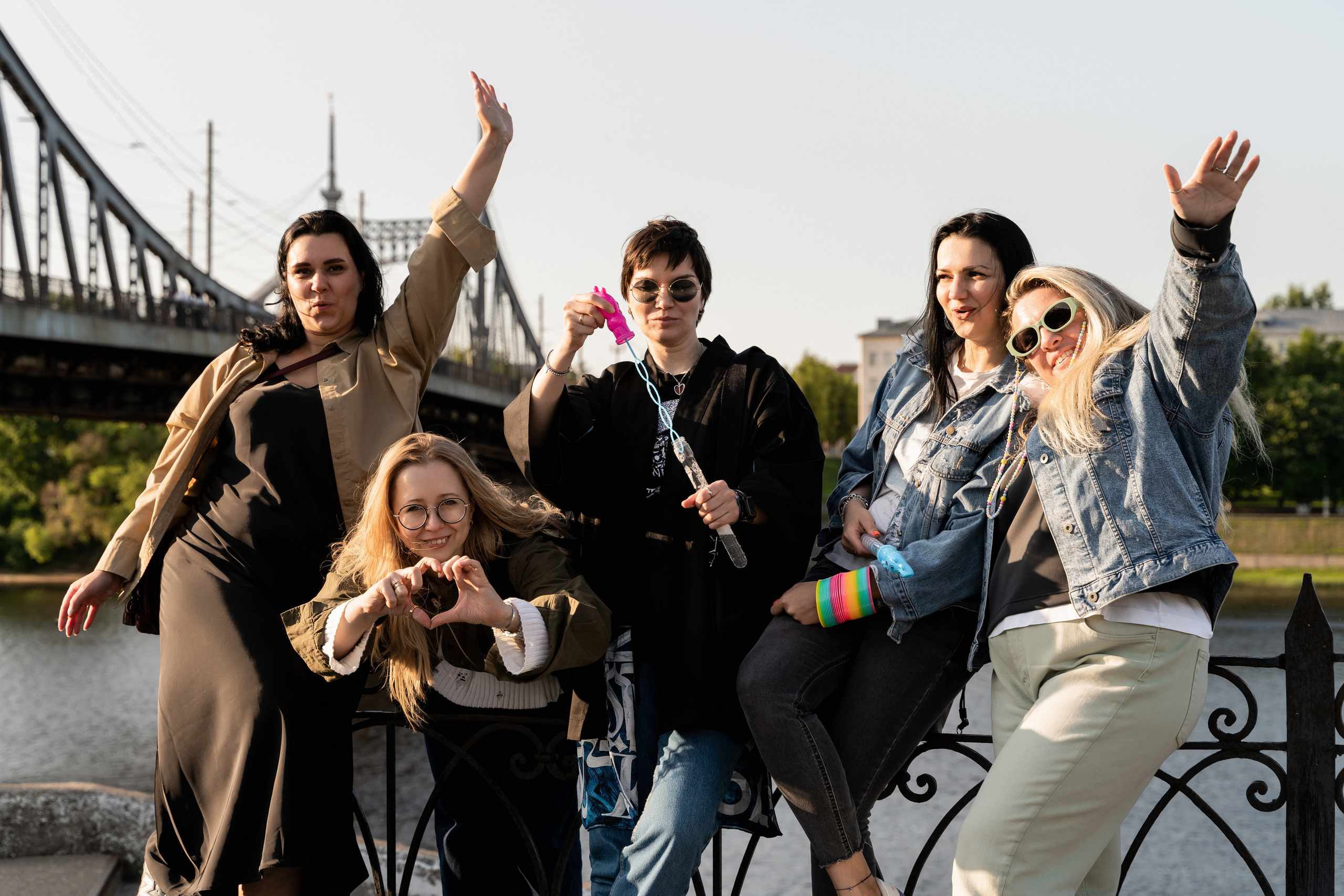 Прогулка с подругами. Фотограф Алина Филимонова Тверь