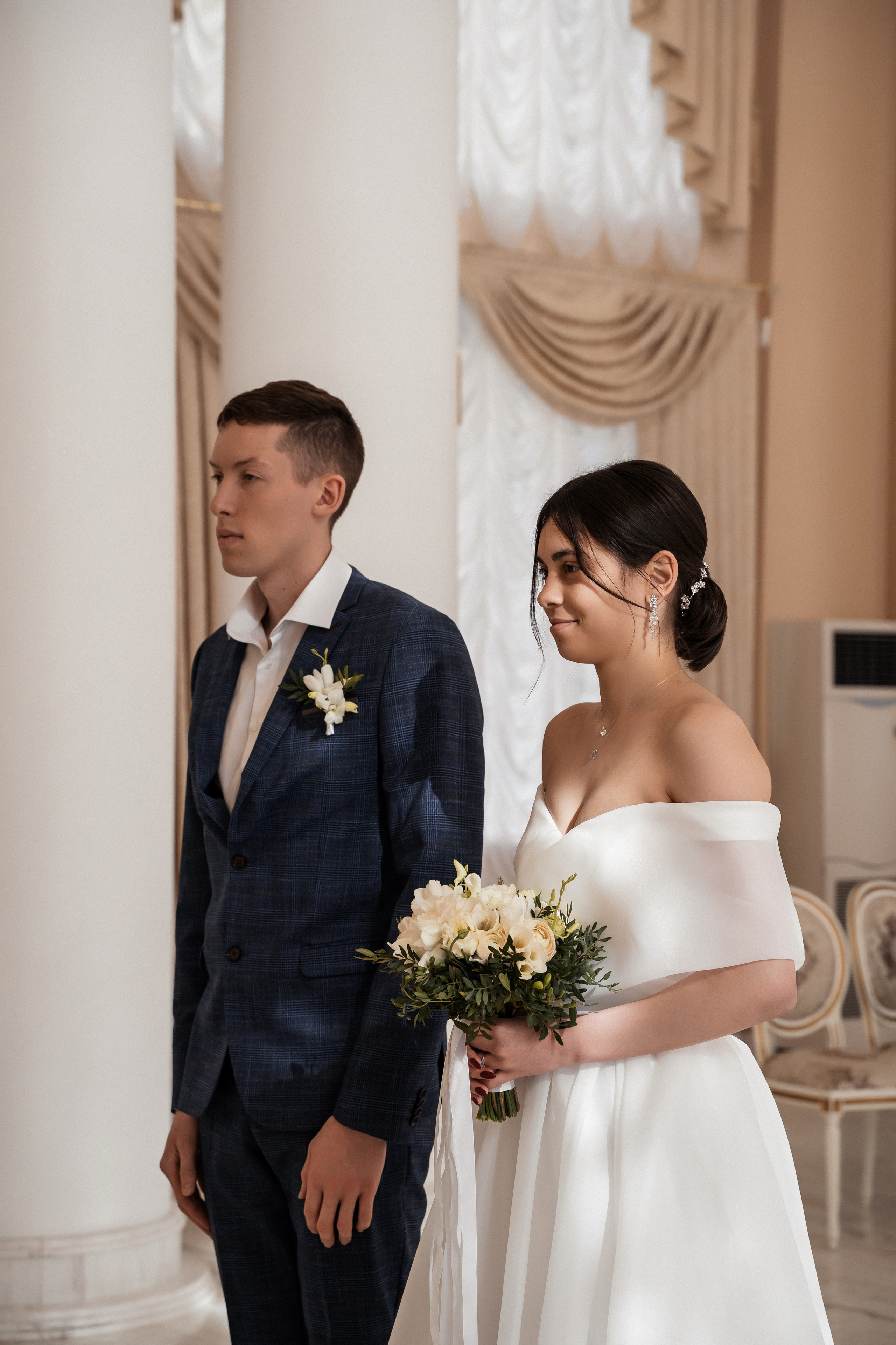 Загс / большой зал. Фотограф Алина Филимонова Тверь