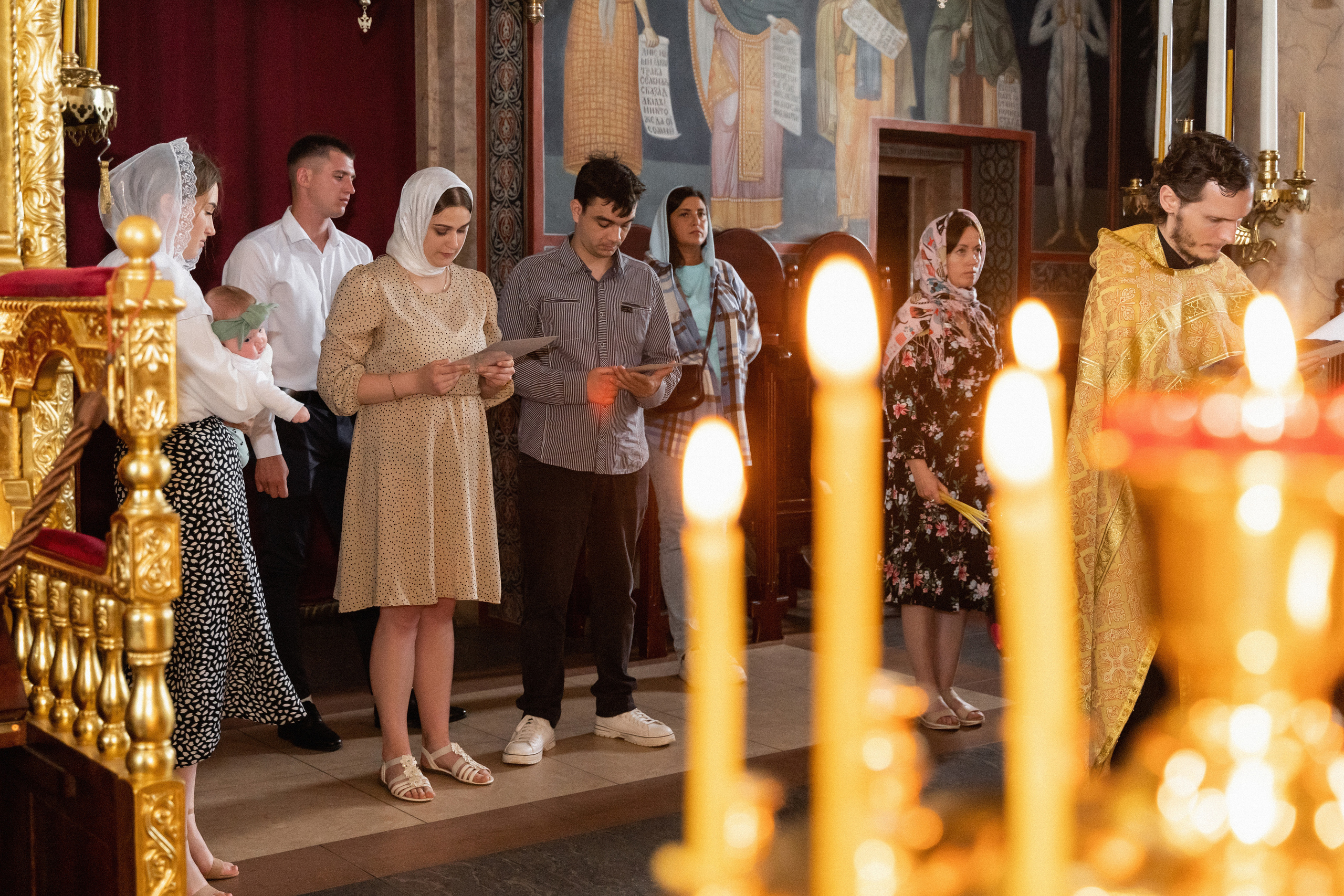 Крещение. Фотограф Алина Филимонова Тверь