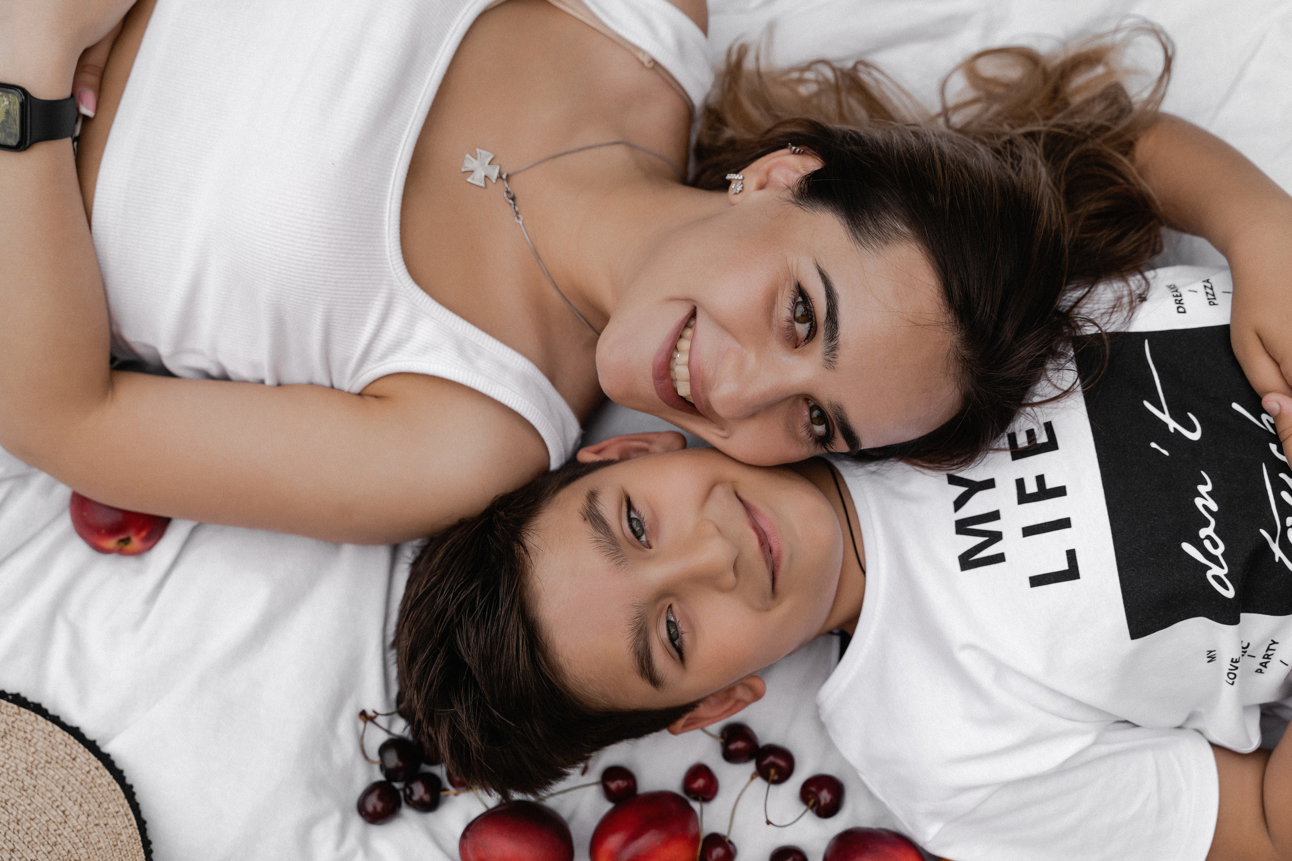 Мама и сын. Фотограф Алина Филимонова Тверь