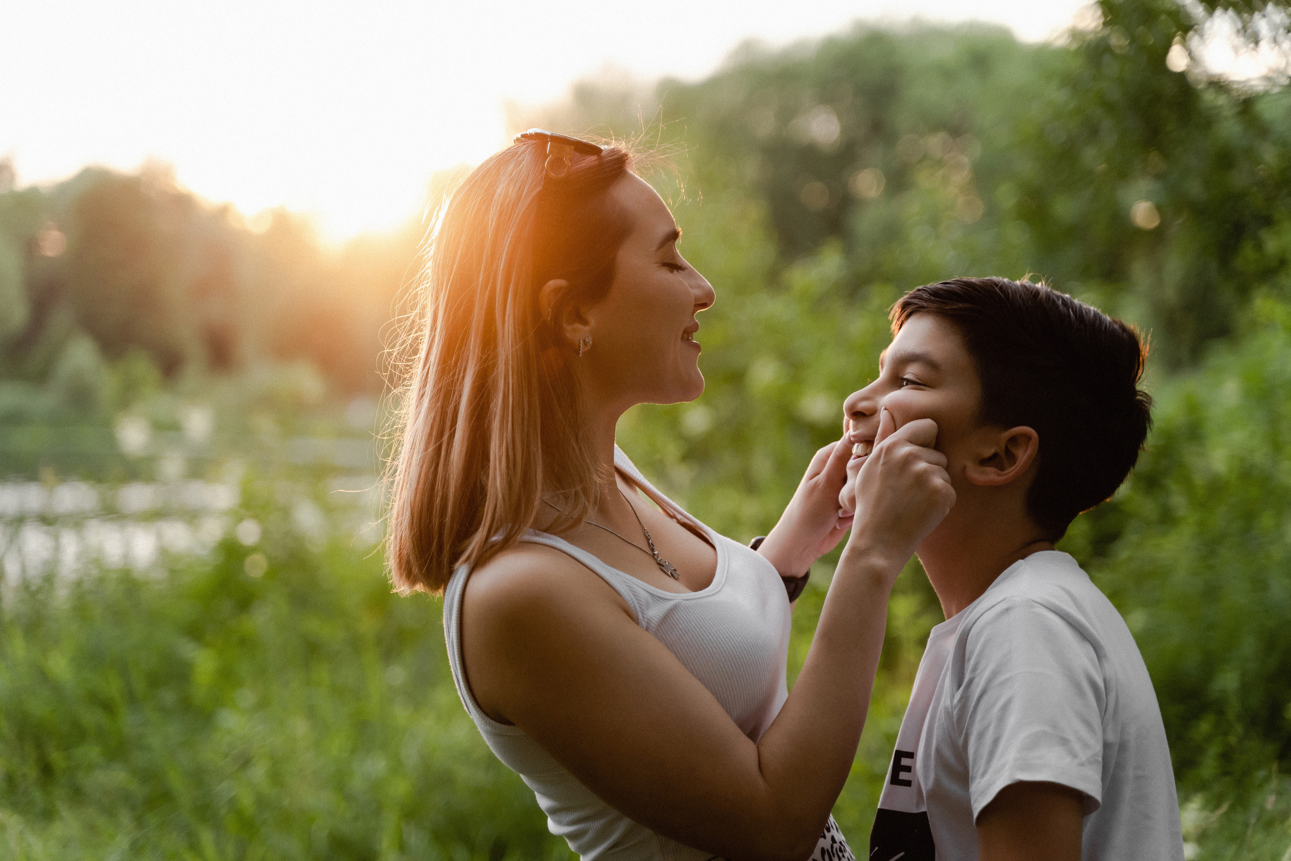 Мама и сын. Фотограф Алина Филимонова Тверь