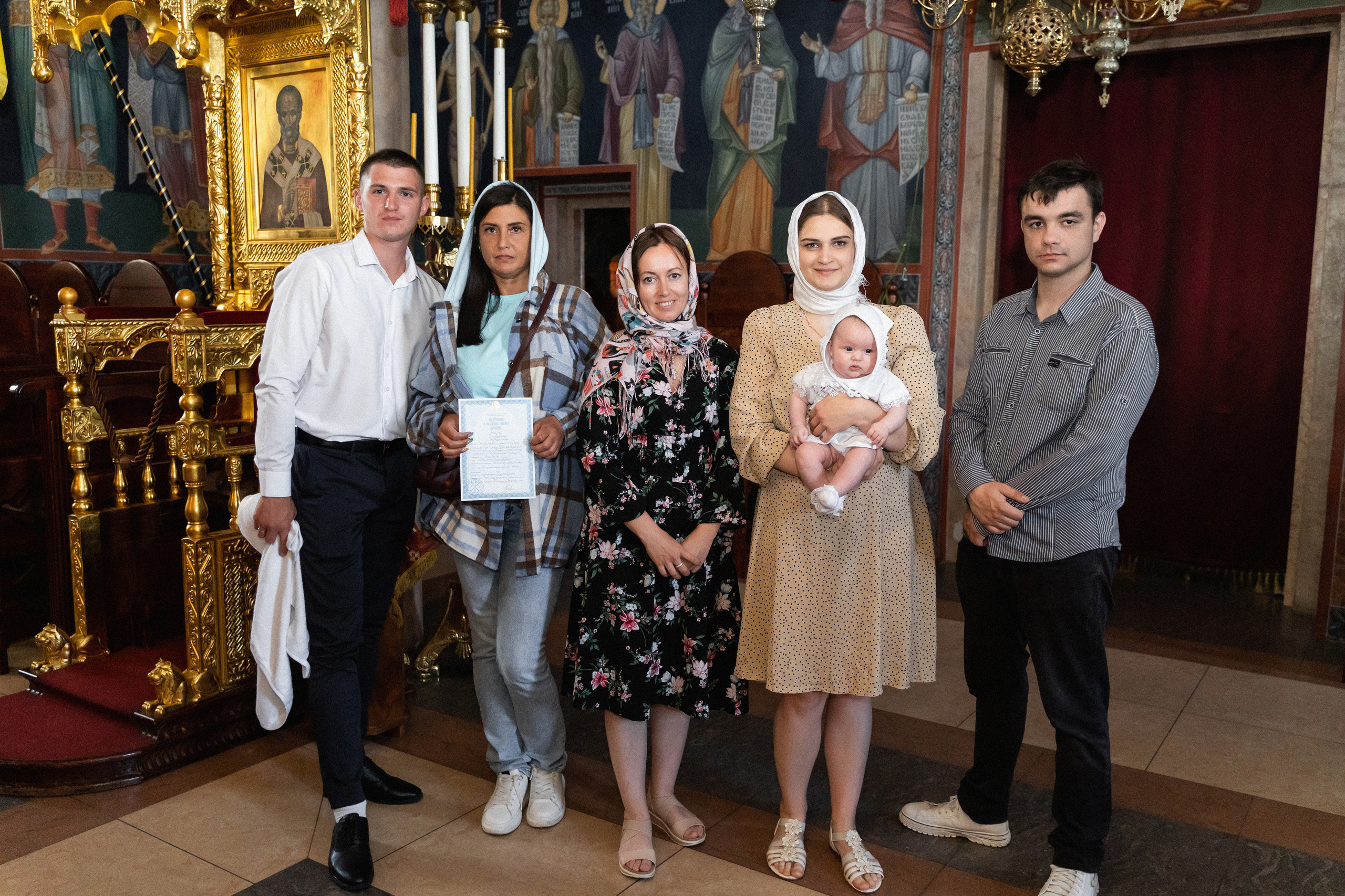 Крещение. Фотограф Алина Филимонова Тверь