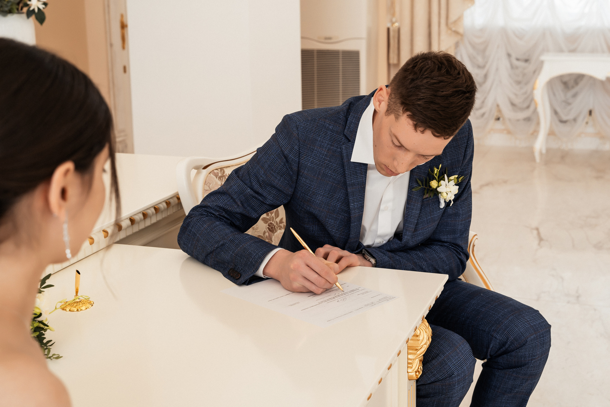 Загс / большой зал. Фотограф Алина Филимонова Тверь