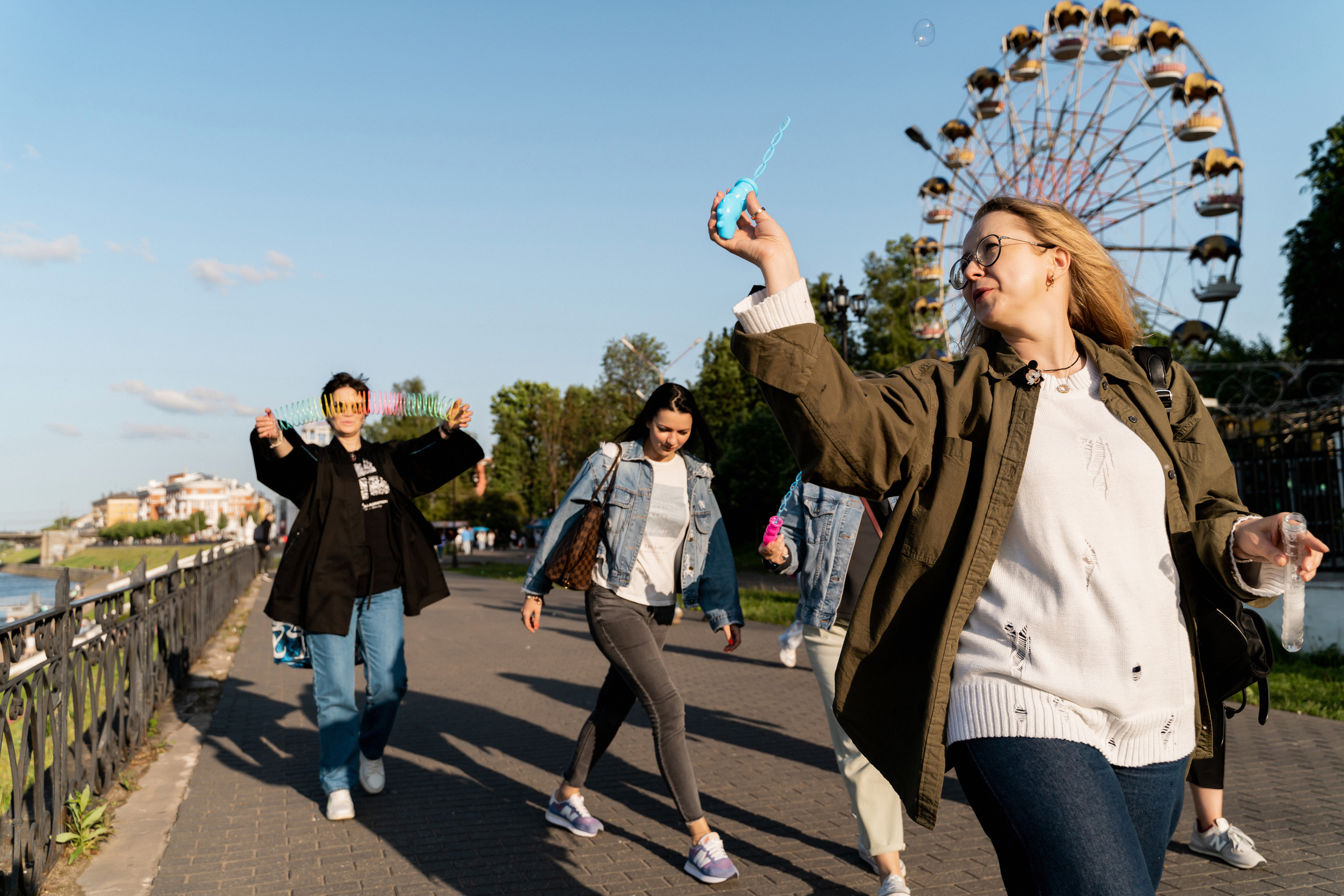 Прогулка с подругами. Фотограф Алина Филимонова Тверь