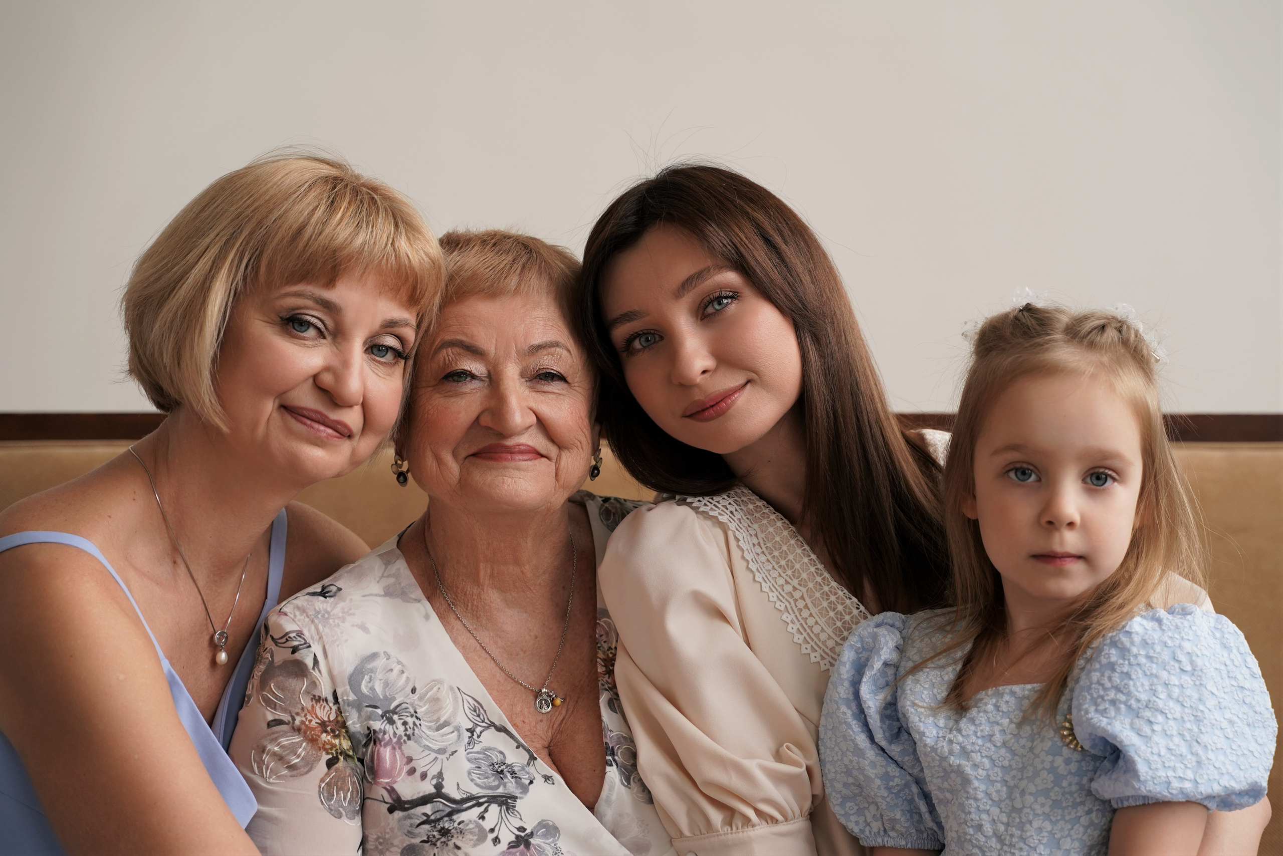 4 поколения. Фотограф Алина Филимонова Тверь