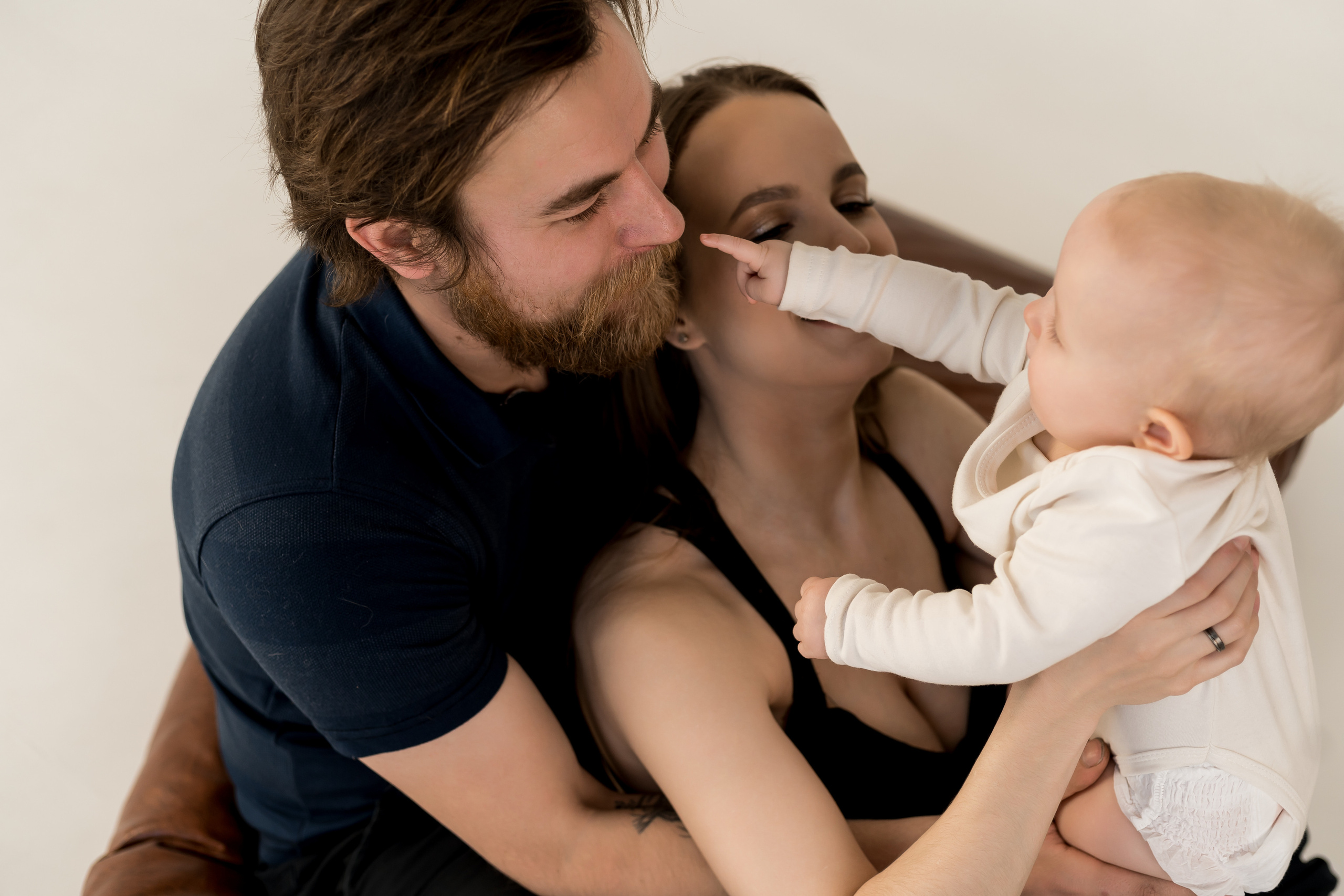 Наташа и её семья. Фотограф Алина Филимонова Тверь