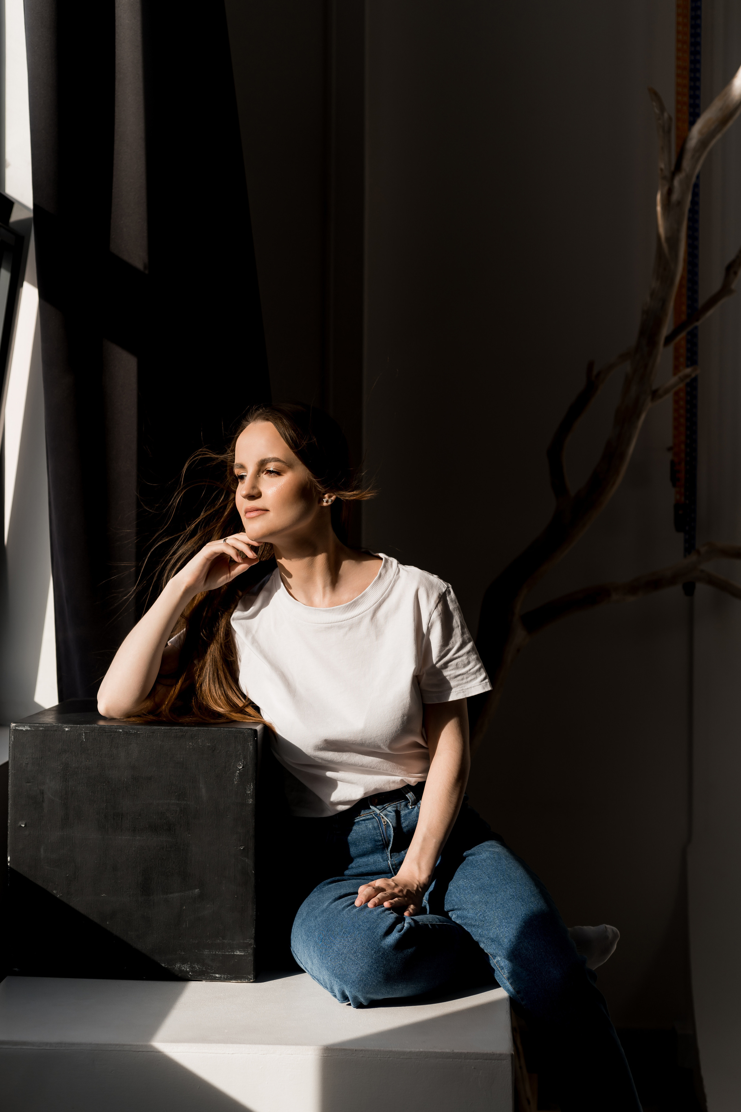 Наташа и её семья. Фотограф Алина Филимонова Тверь