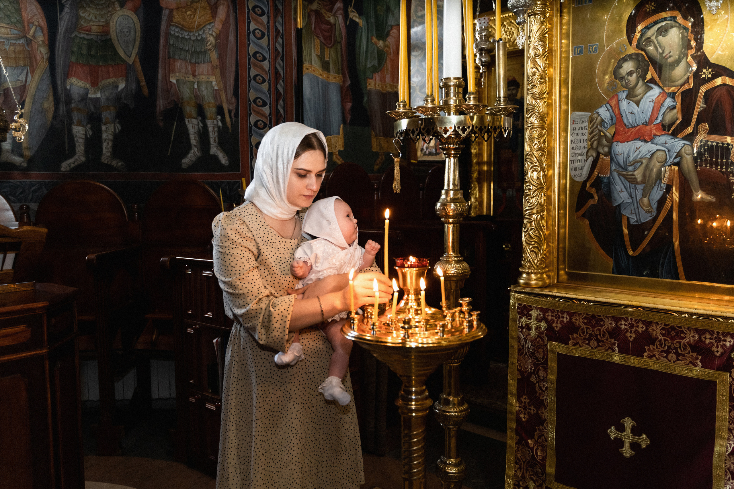 Крещение. Фотограф Алина Филимонова Тверь