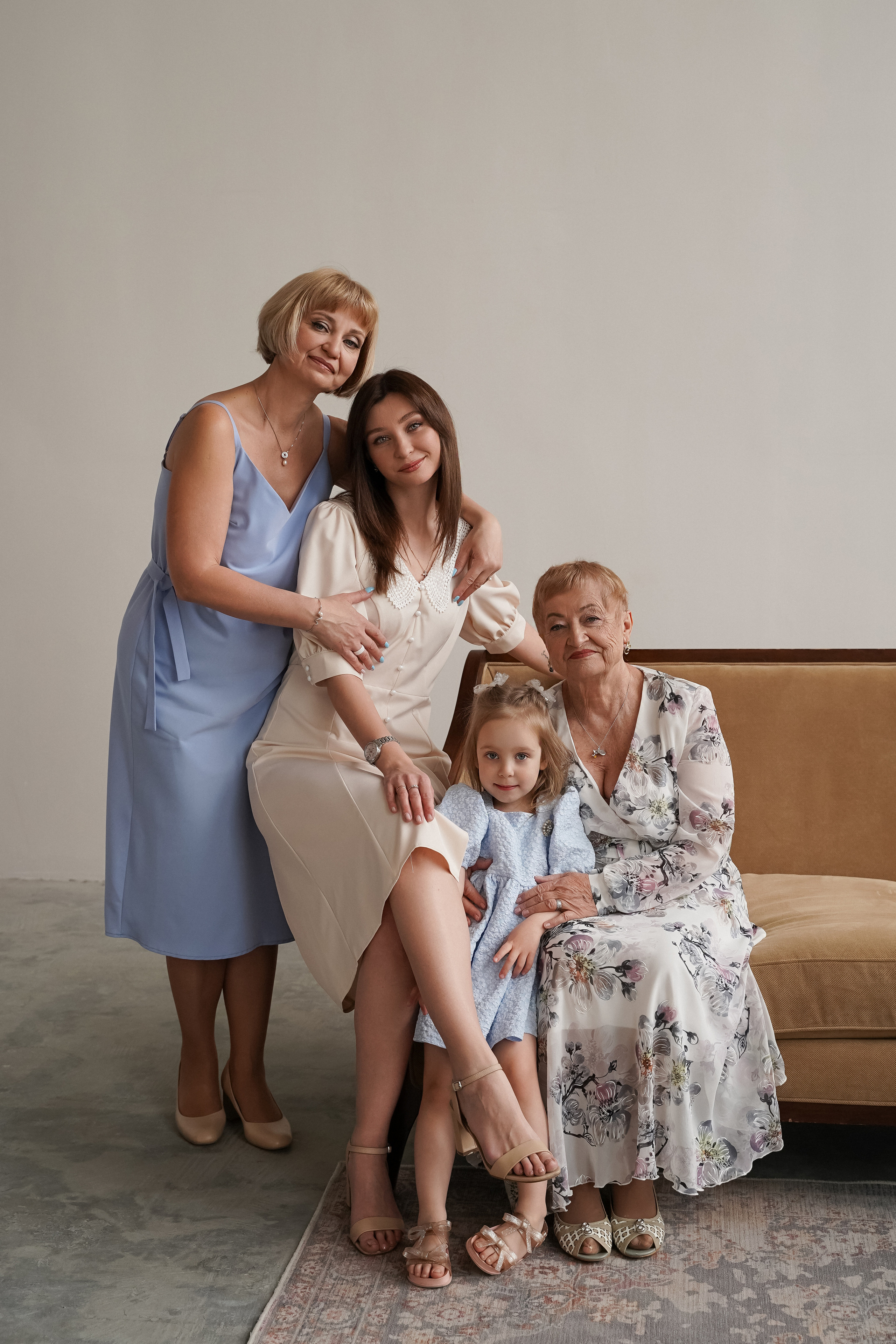 4 поколения. Фотограф Алина Филимонова Тверь