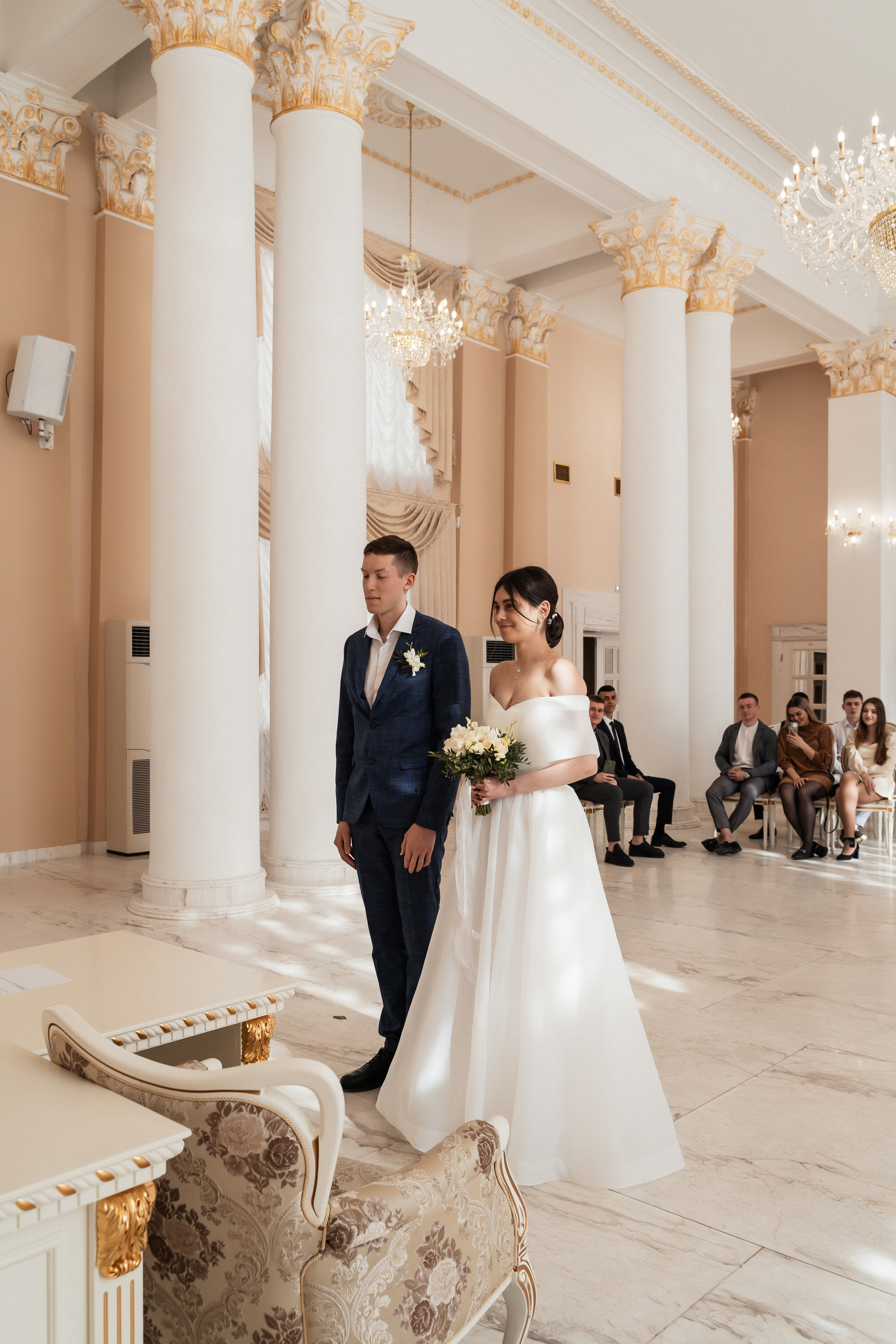 Загс / большой зал. Фотограф Алина Филимонова Тверь