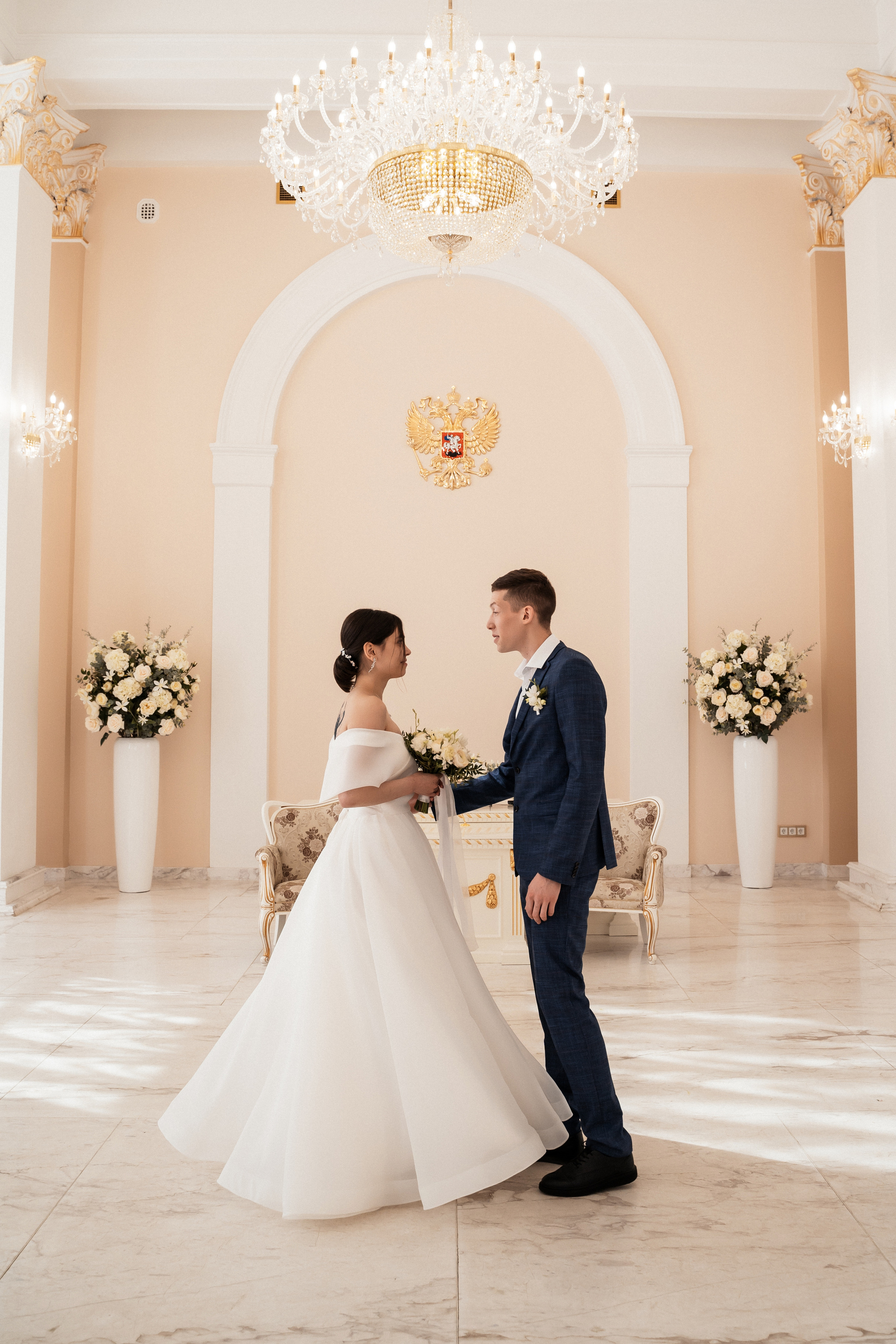 Загс / большой зал. Фотограф Алина Филимонова Тверь