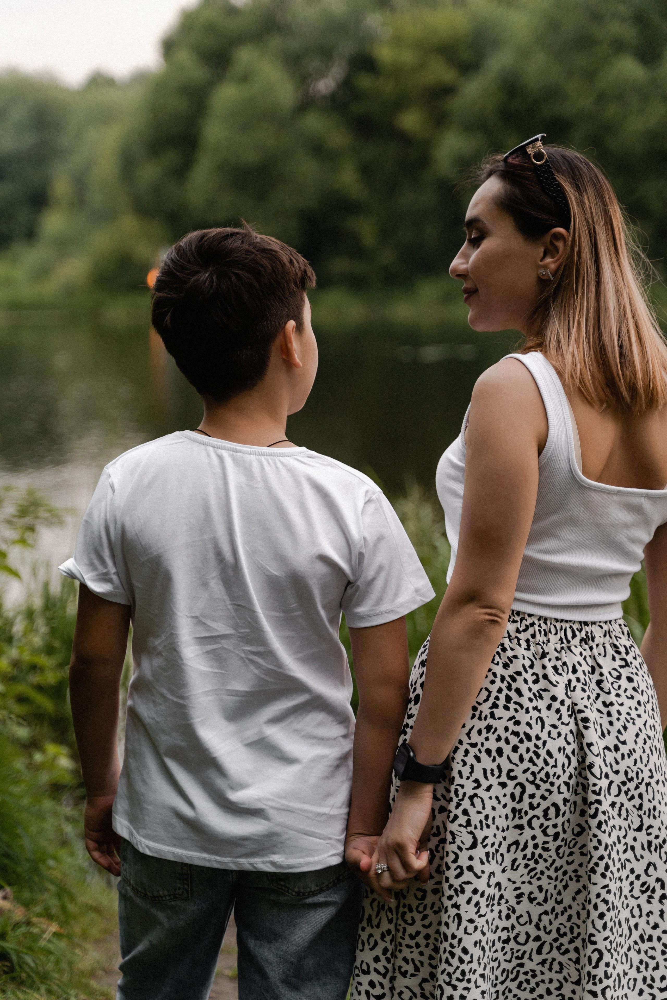 Мама и сын. Фотограф Алина Филимонова Тверь