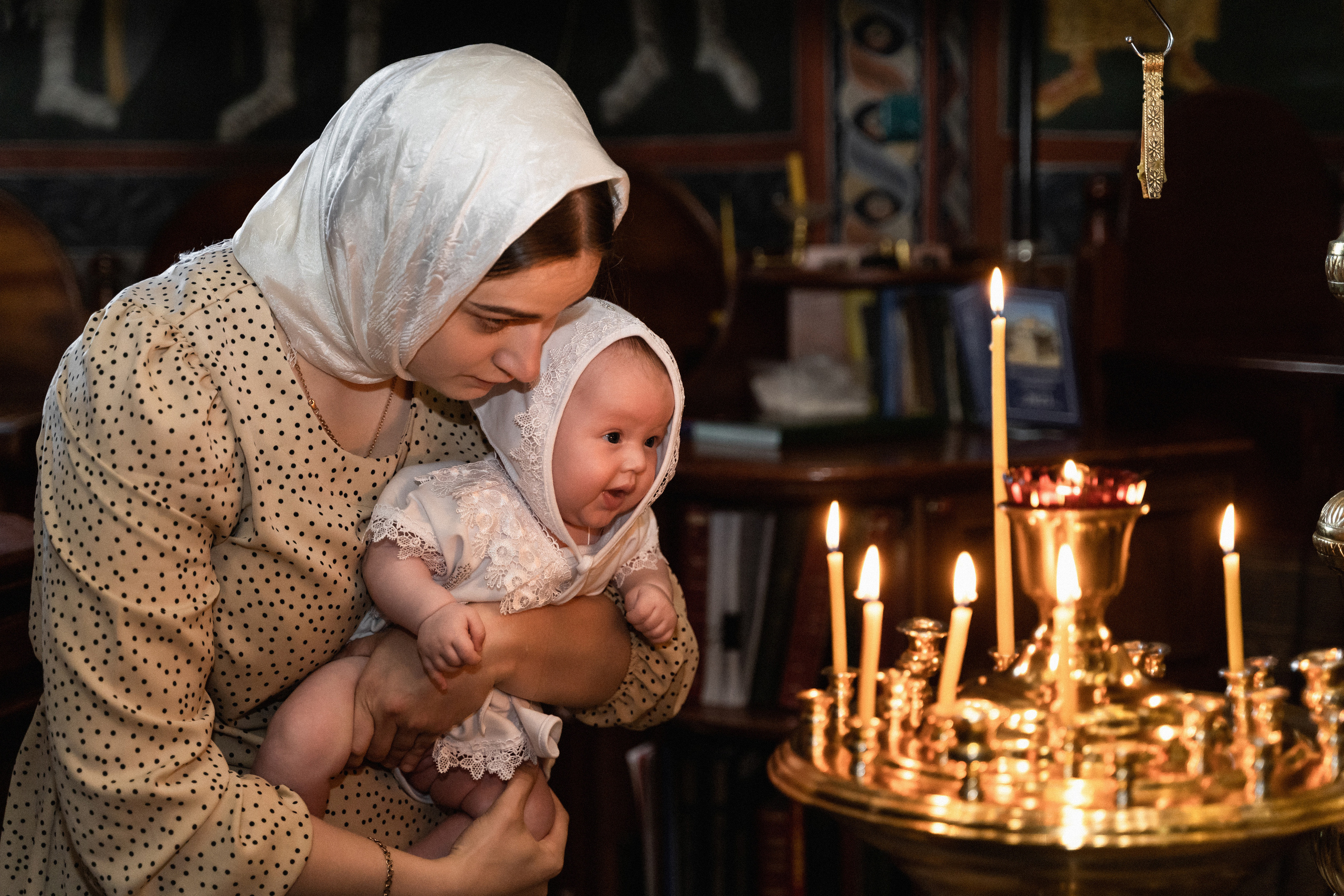 Крещение. Фотограф Алина Филимонова Тверь